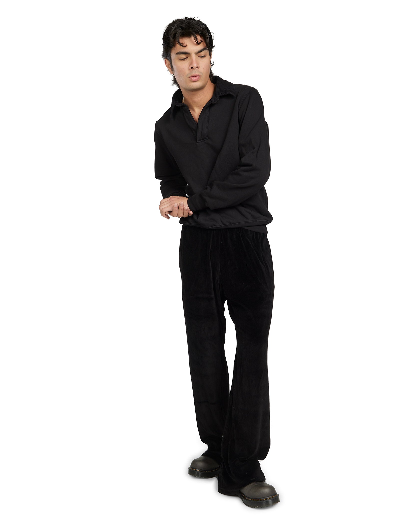 Velour Puddle Pant
