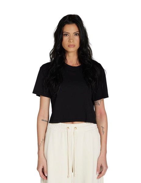 さらに100円引き◆MARITHE◆W AEROCOOL MELLOW CROP TEE May Crop Tee – L E S T I E N