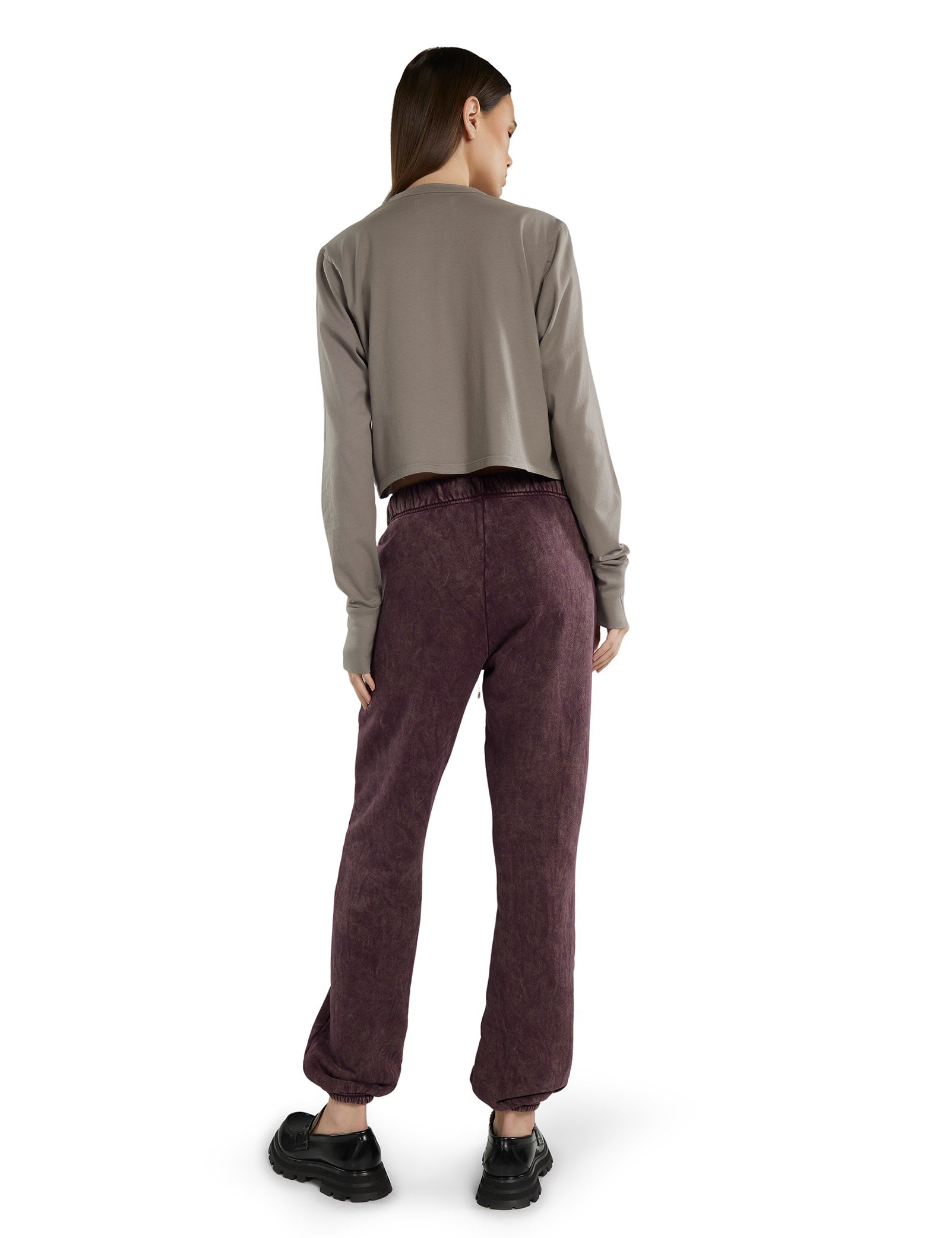 Mert Long Sleeve Crop Tee