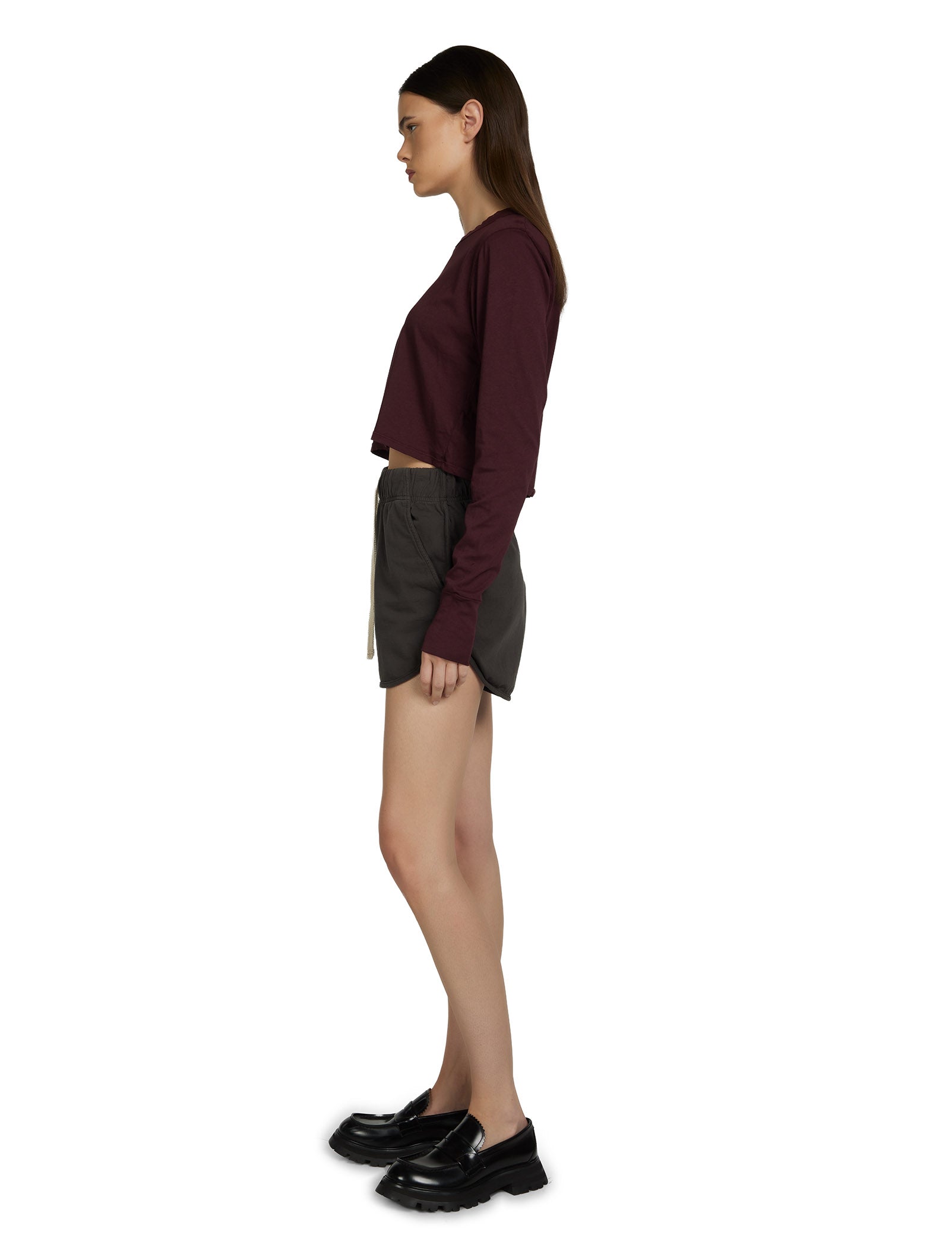 Mert Long Sleeve Crop Tee