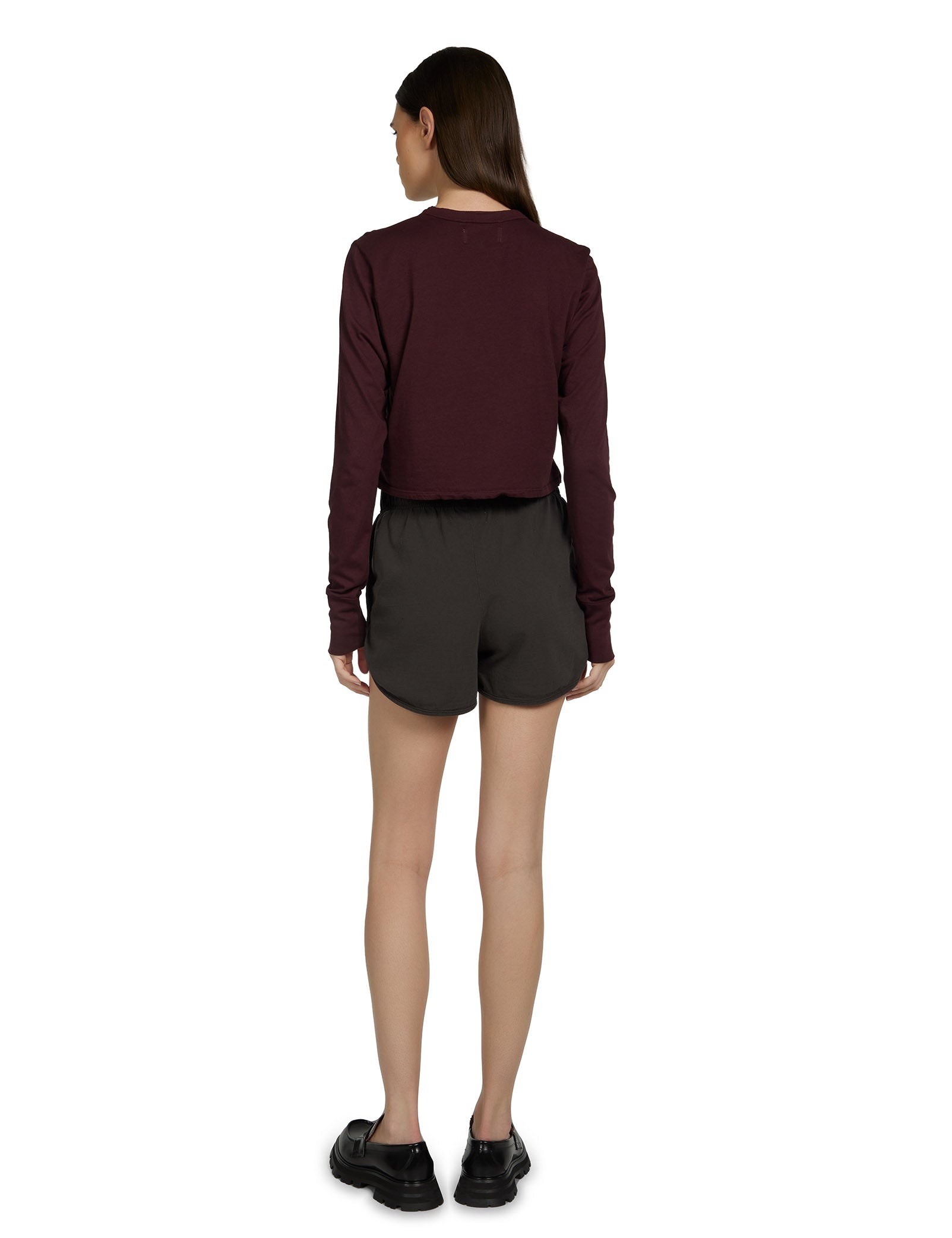 Mert Long Sleeve Crop Tee