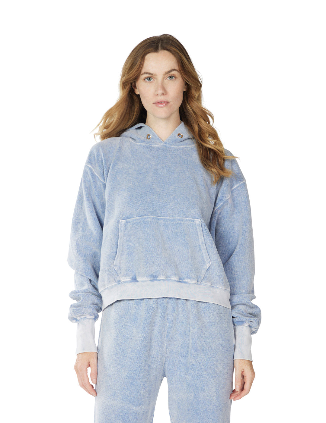 Inside Out Cara Crop Hoodie