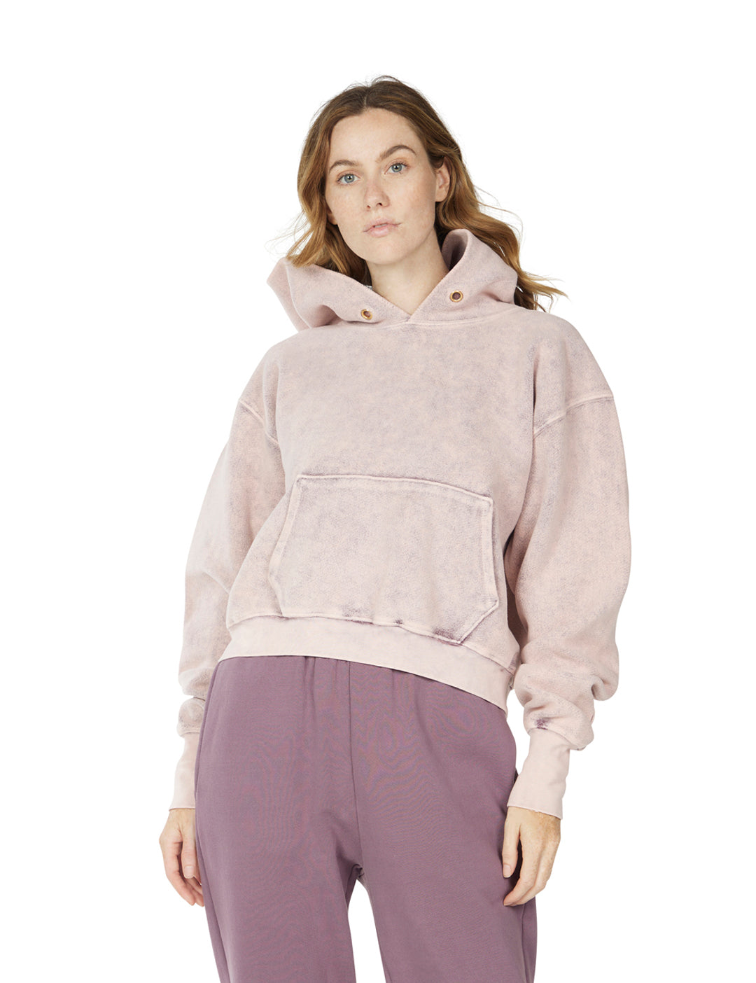Inside Out Cara Crop Hoodie