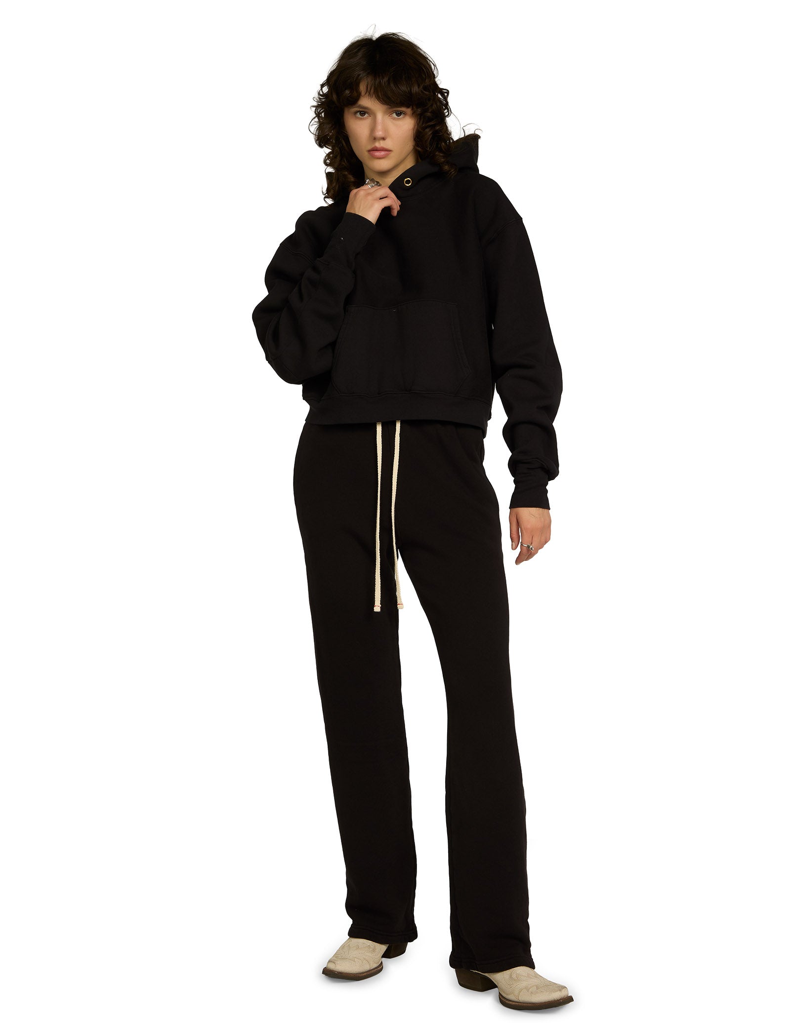 Cara Crop Hoodie