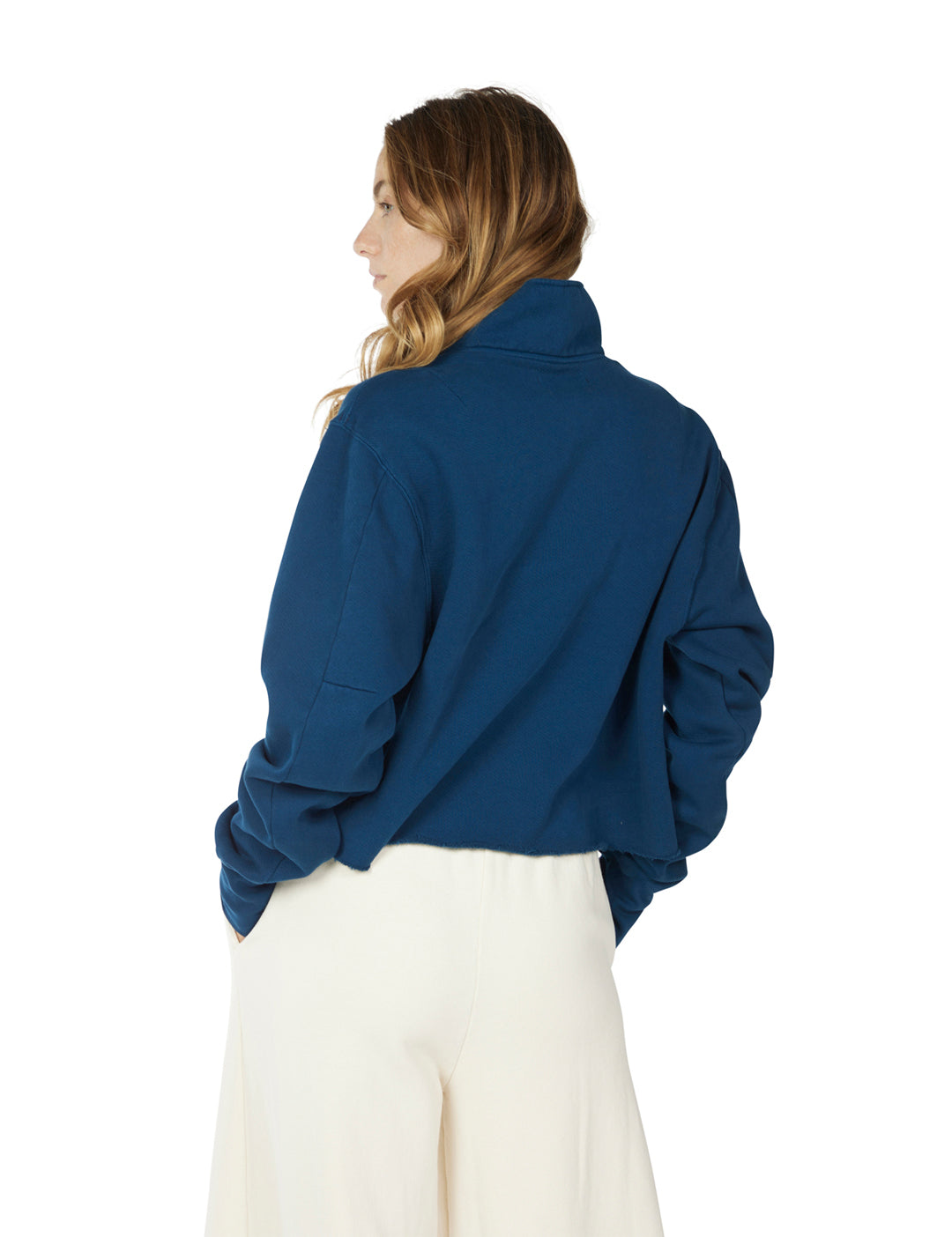 Haley Crop Half Zip Pullover