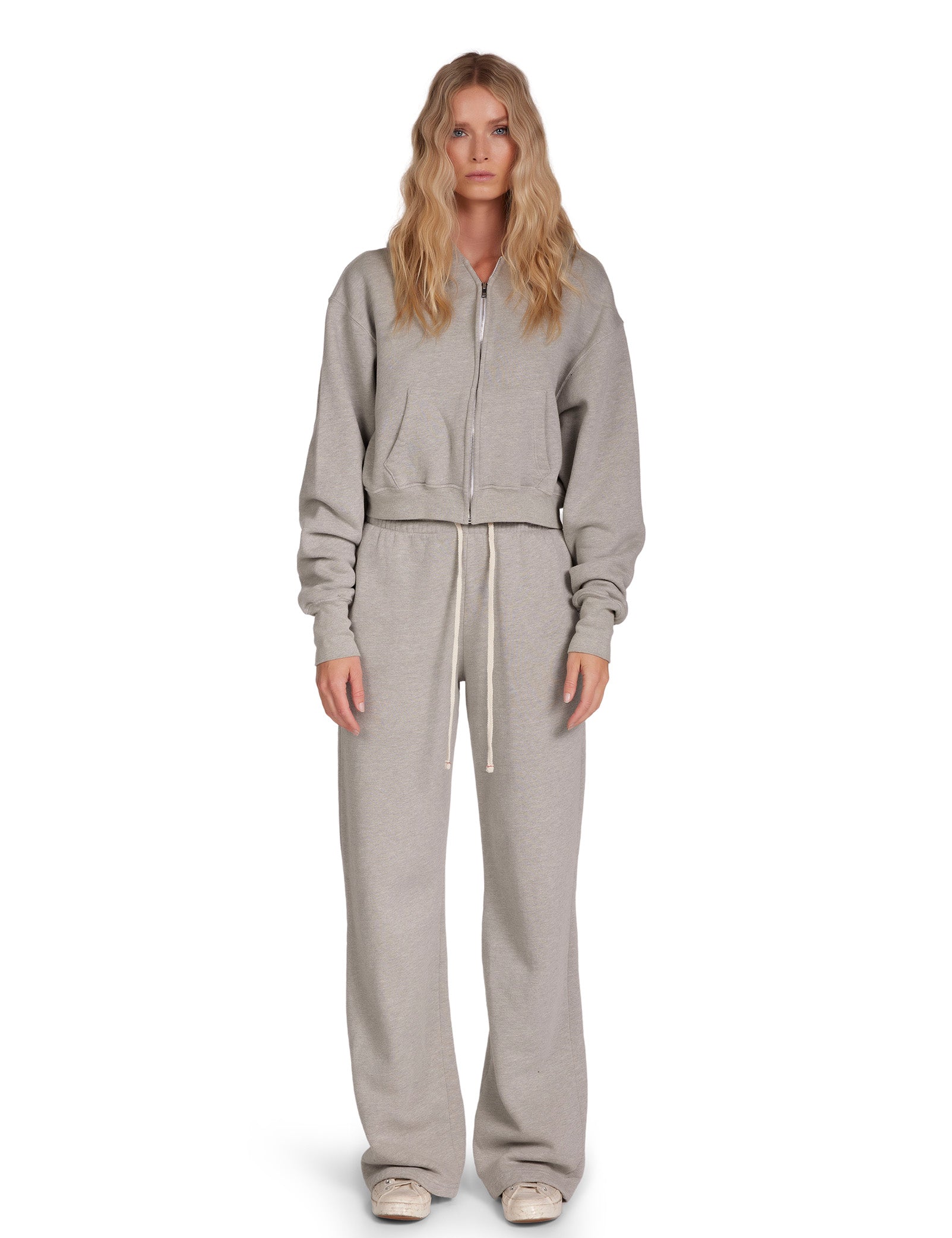 Zendaya Crop Zip Hoodie – L E S T I E N