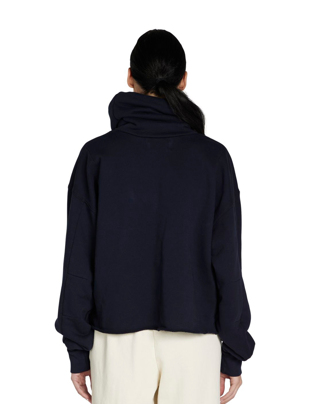 Corey Crop Cowl Neck