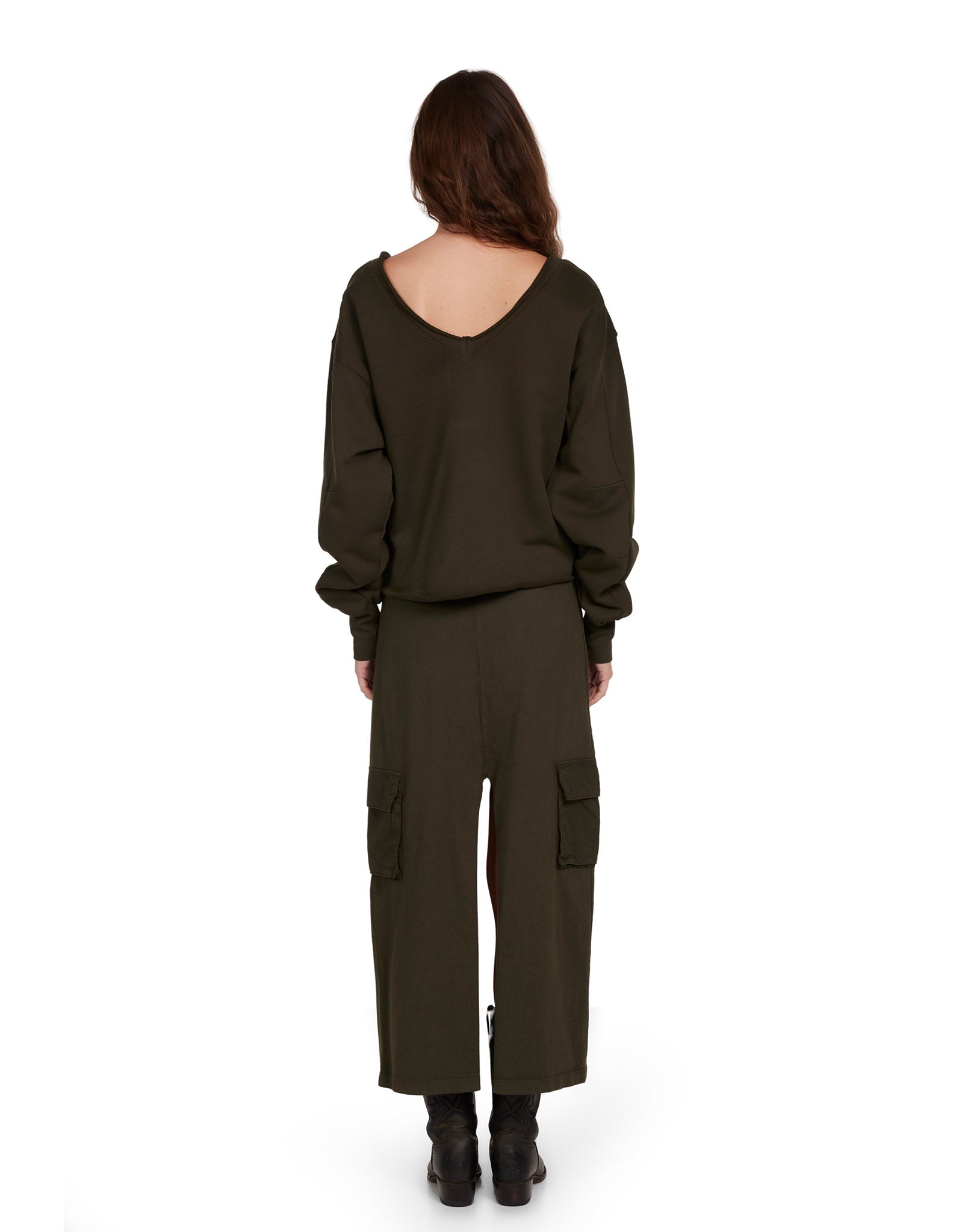 Veronica Double V Roll Neck