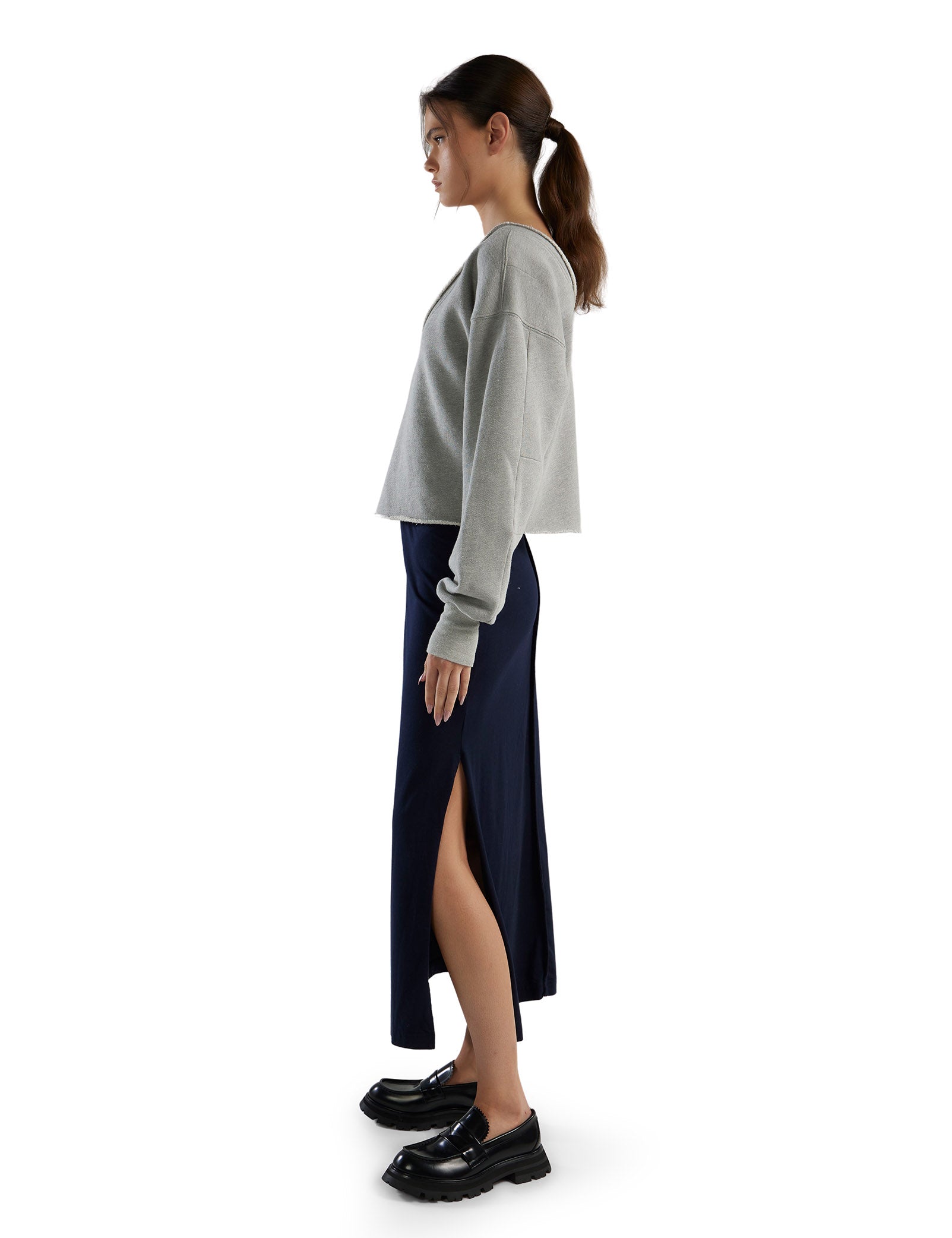 Veronica Double V Roll Neck