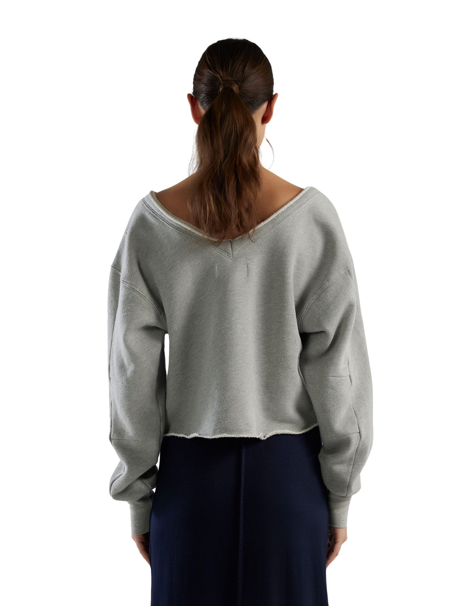 Veronica Double V Roll Neck