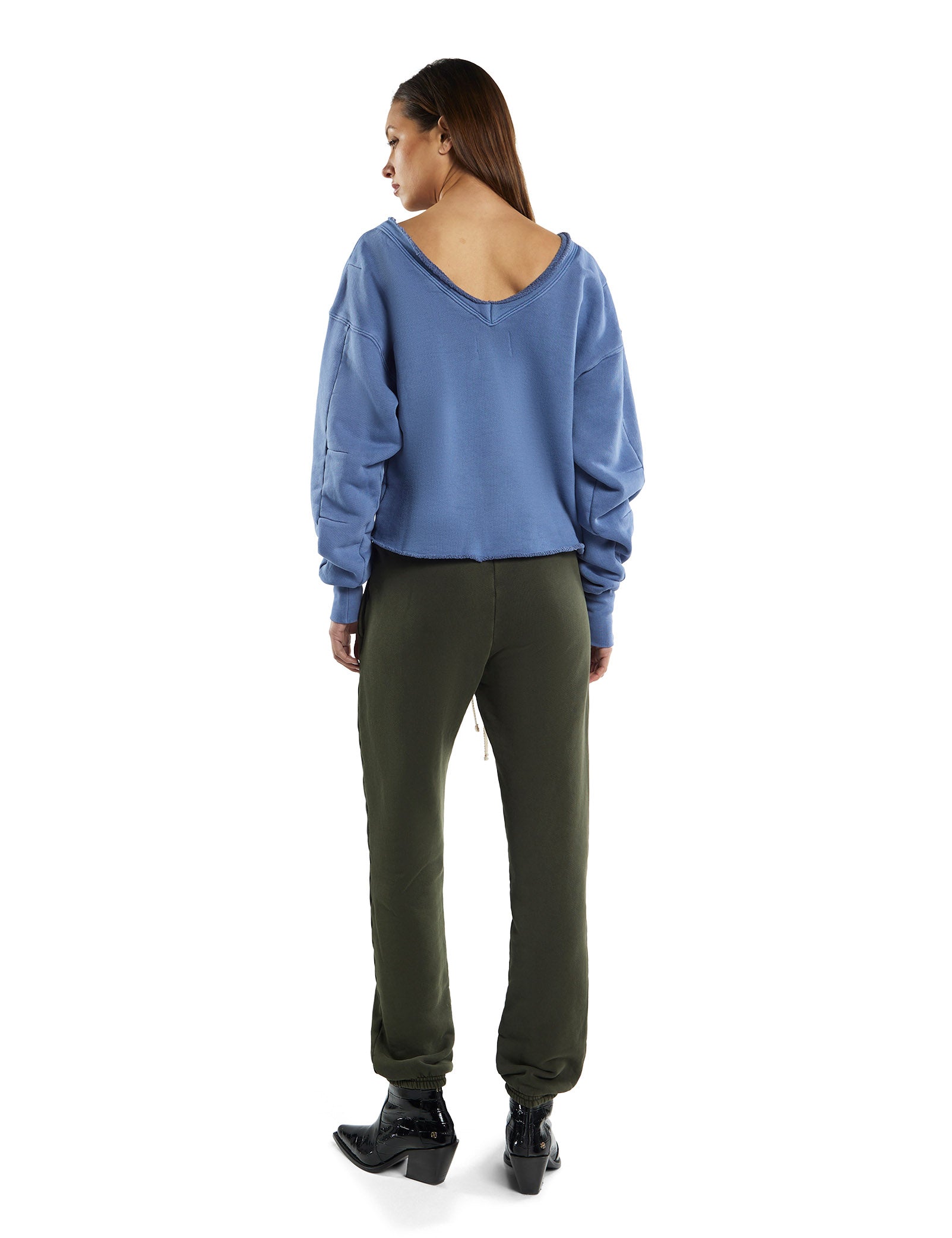 Veronica Double V Roll Neck