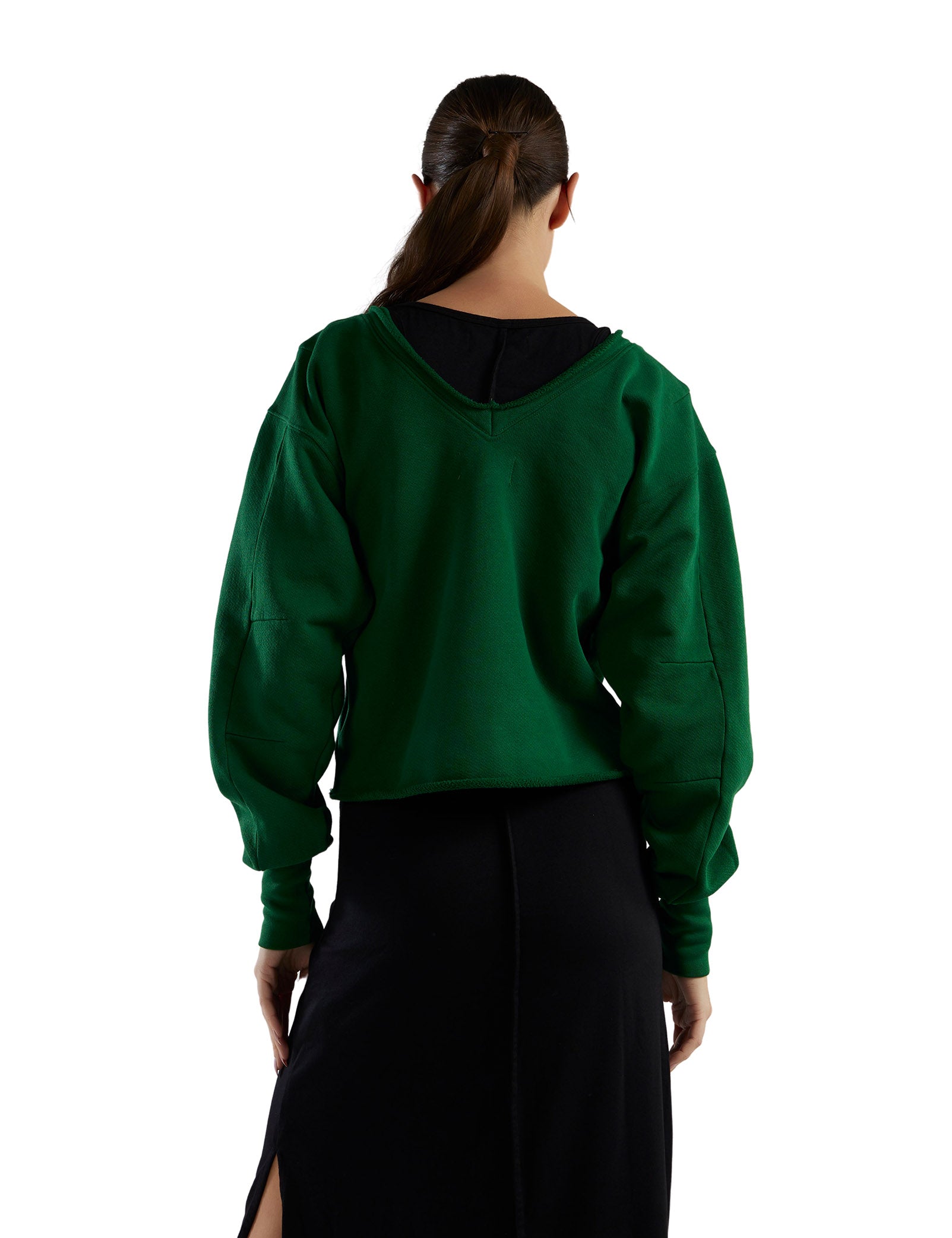 Veronica Double V Roll Neck