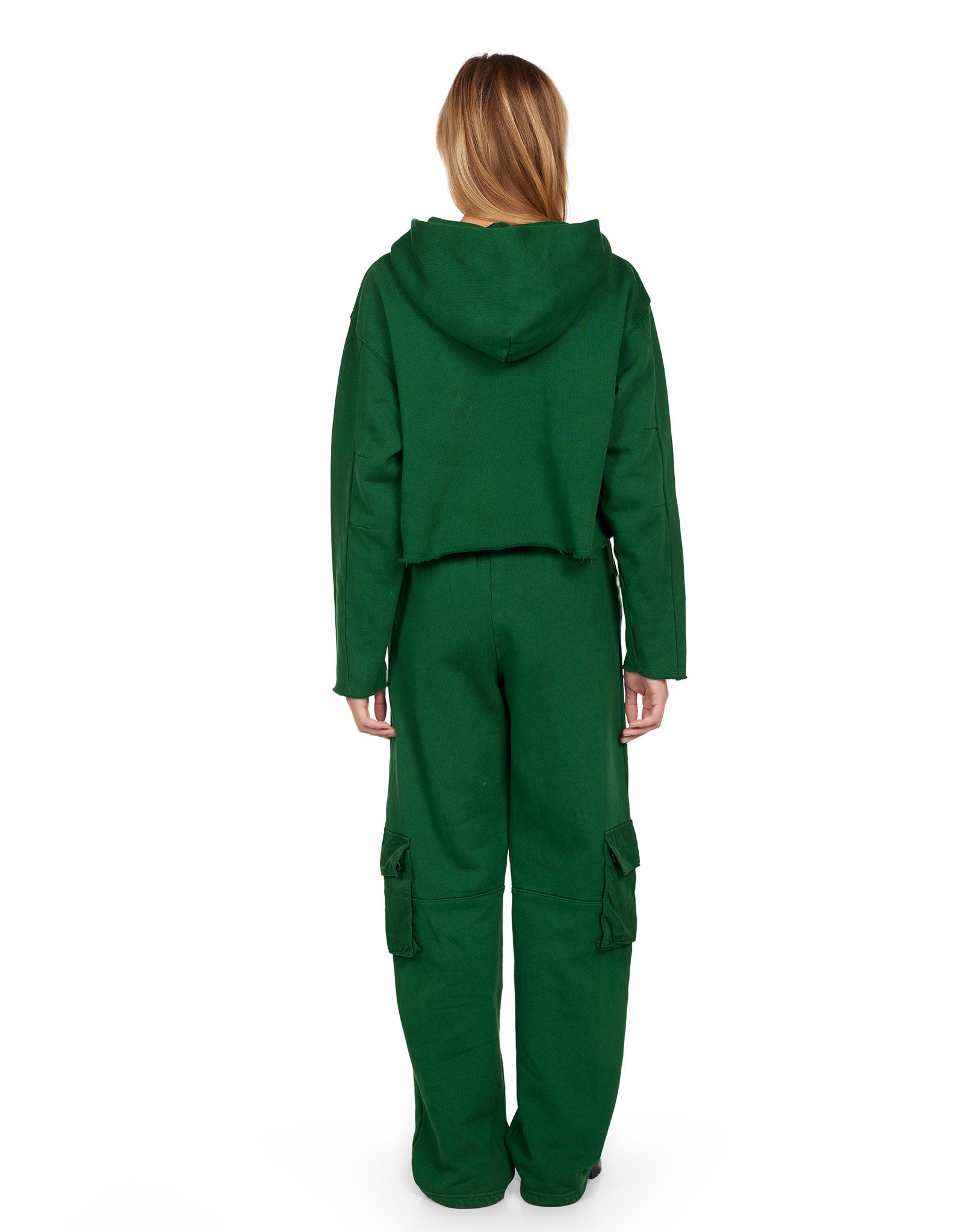 Rosa Raw Zip Hoodie