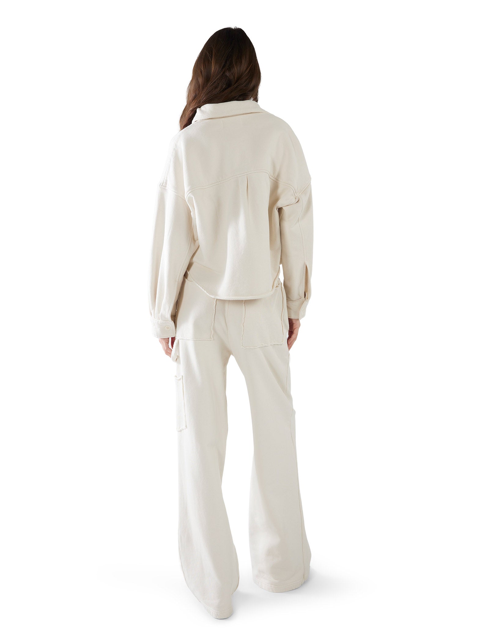 Alison Oversized Crop Button Up