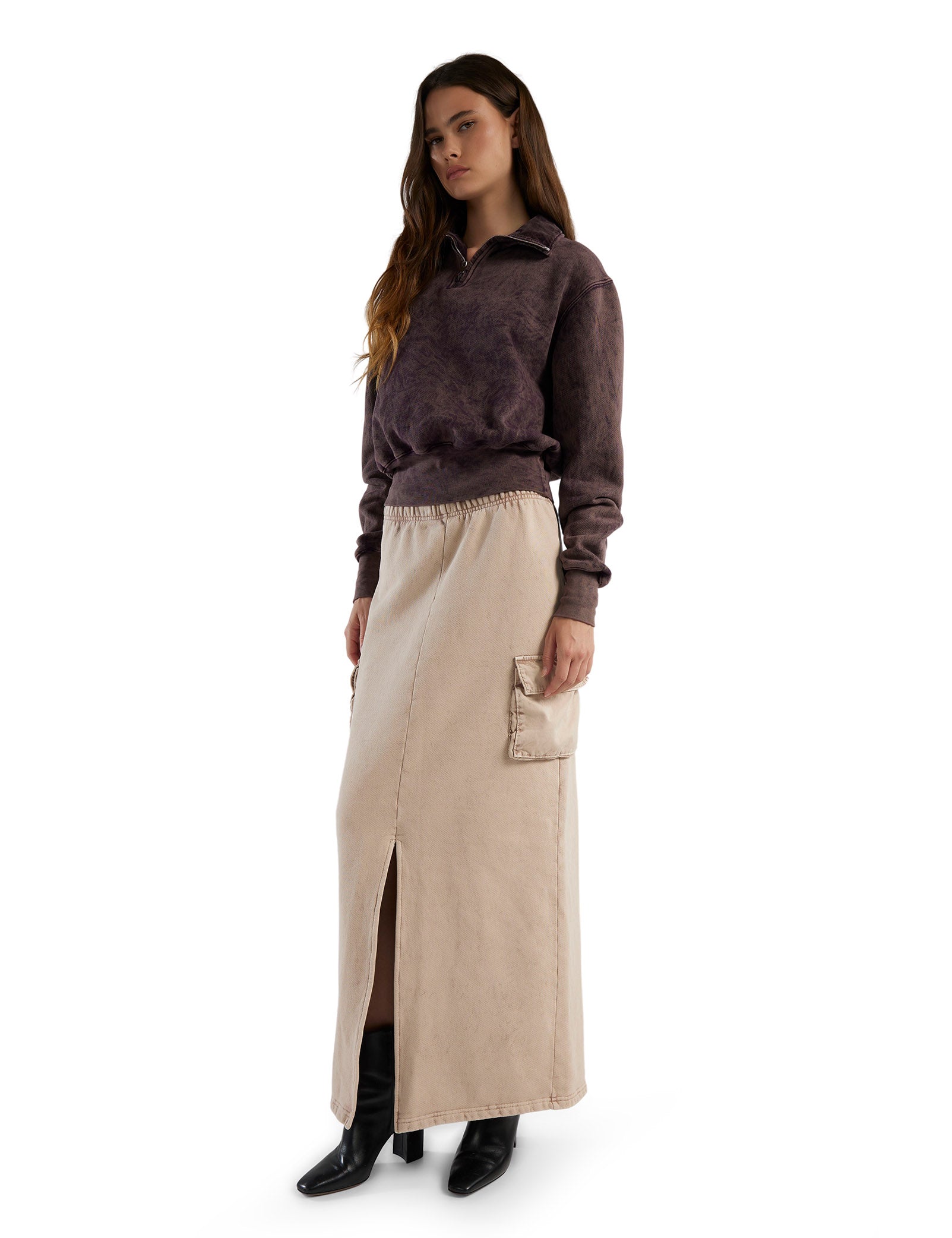 Bailey Banded Half Zip Pullover
