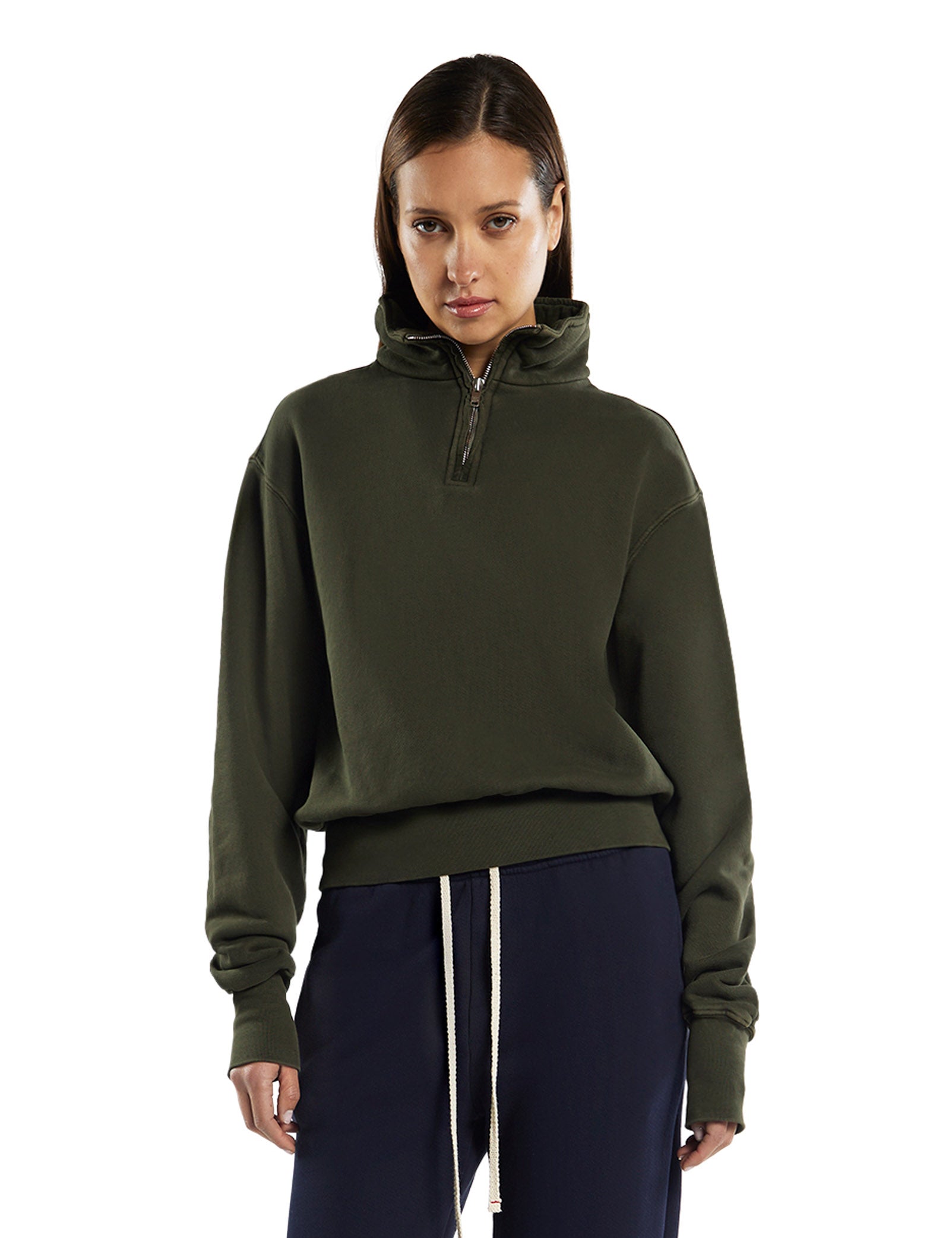 Bailey Banded Half Zip Pullover