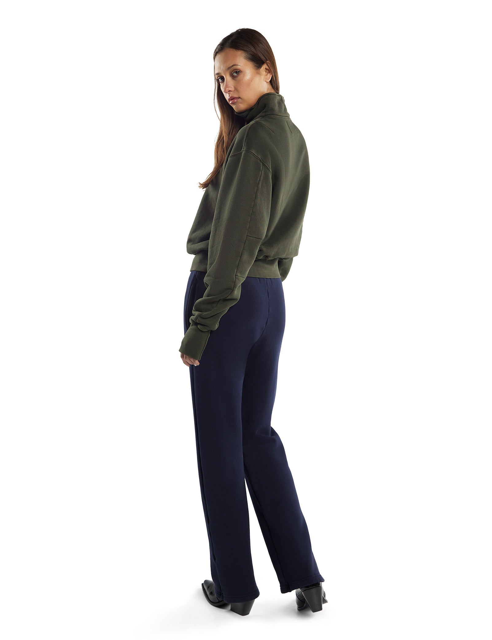 Bailey Banded Half Zip Pullover