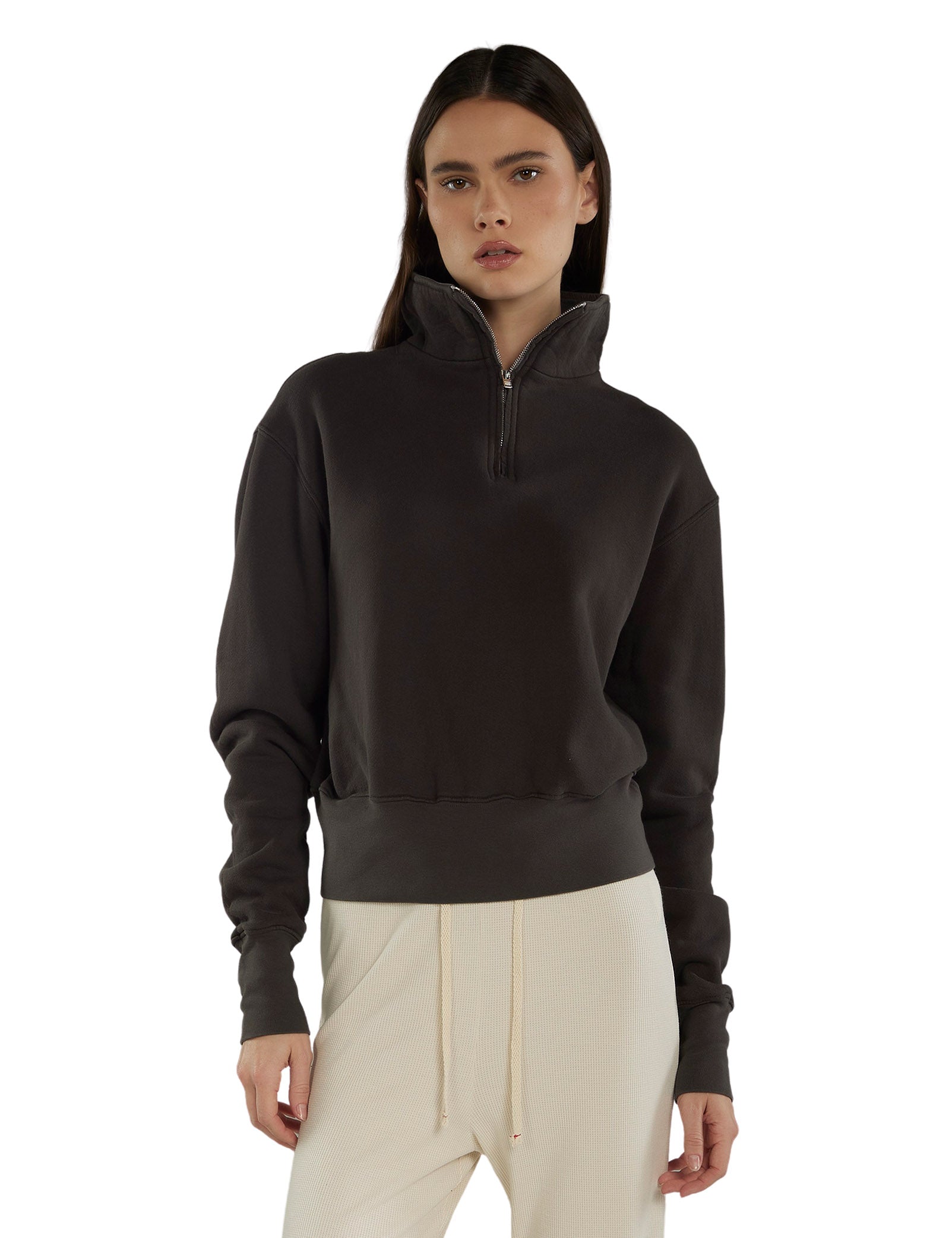 Bailey Banded Half Zip Pullover