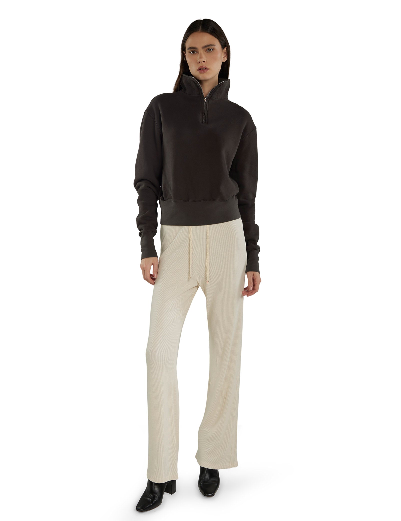 Bailey Banded Half Zip Pullover