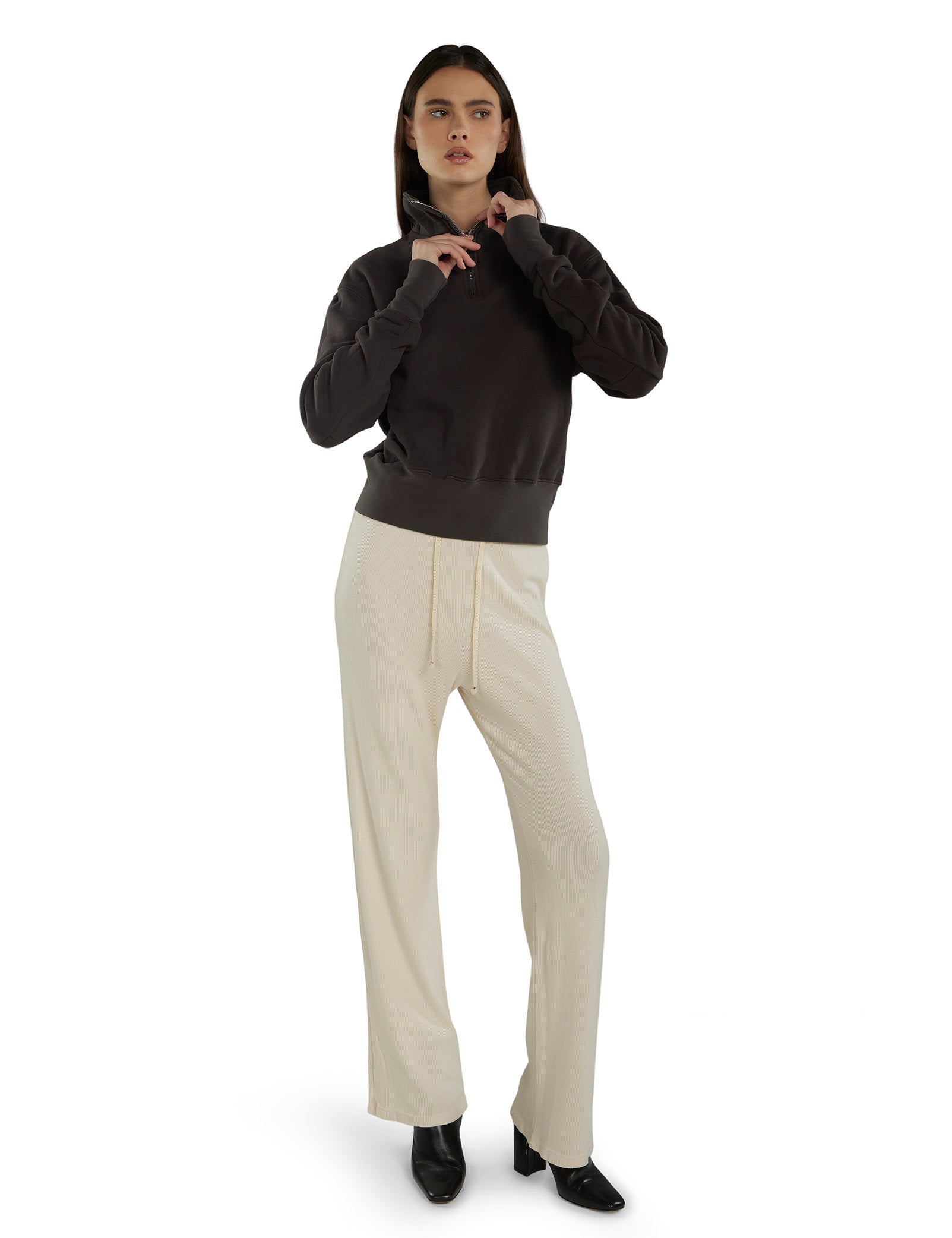 Bailey Banded Half Zip Pullover