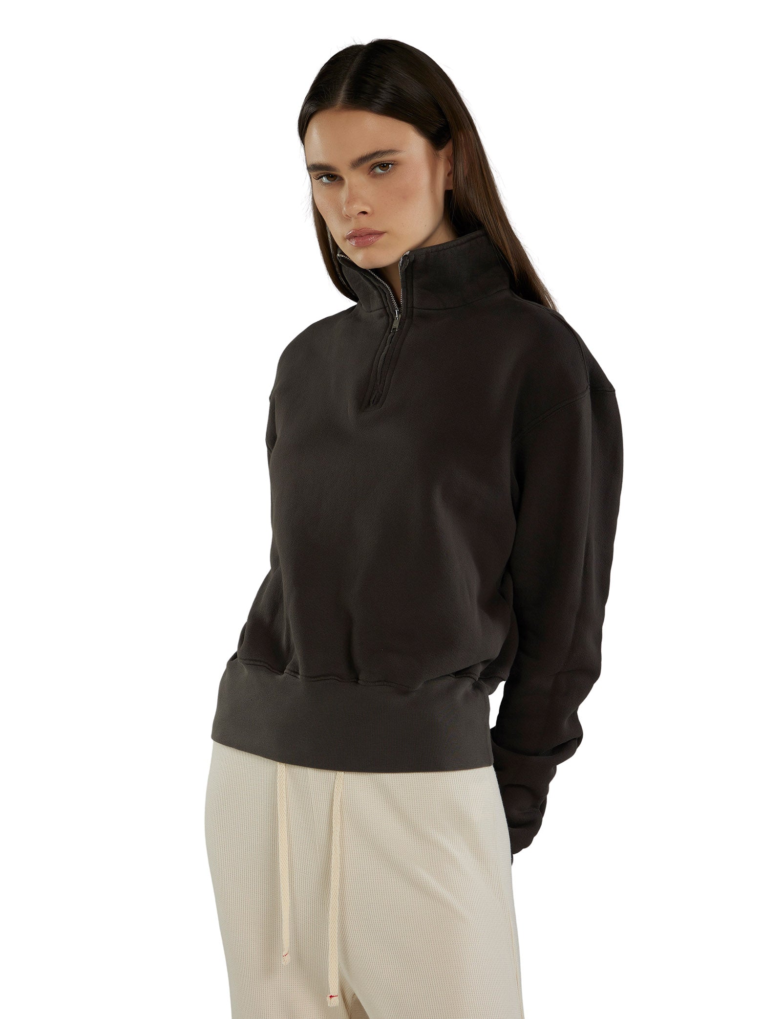Bailey Banded Half Zip Pullover