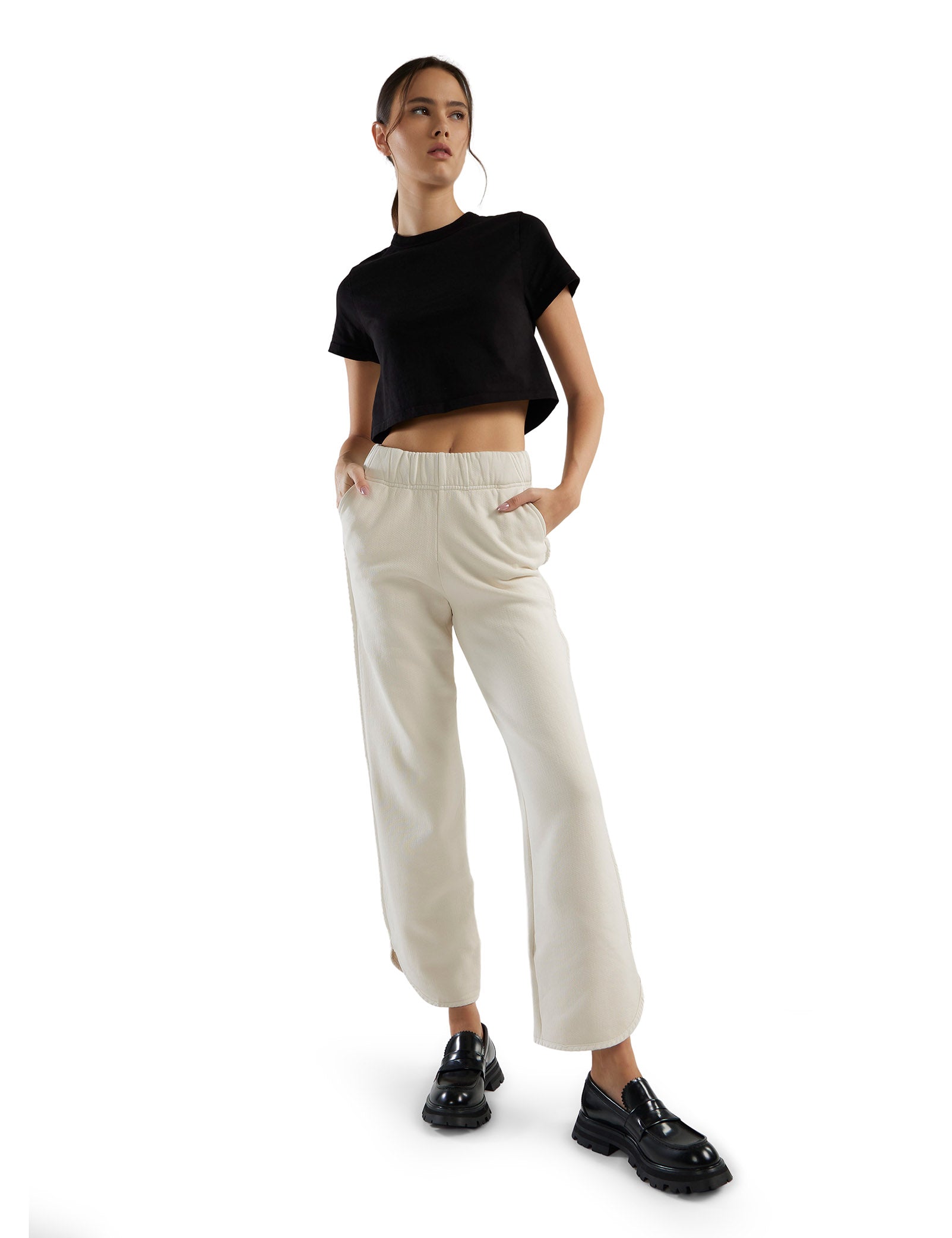 Olympia Scallop Pant