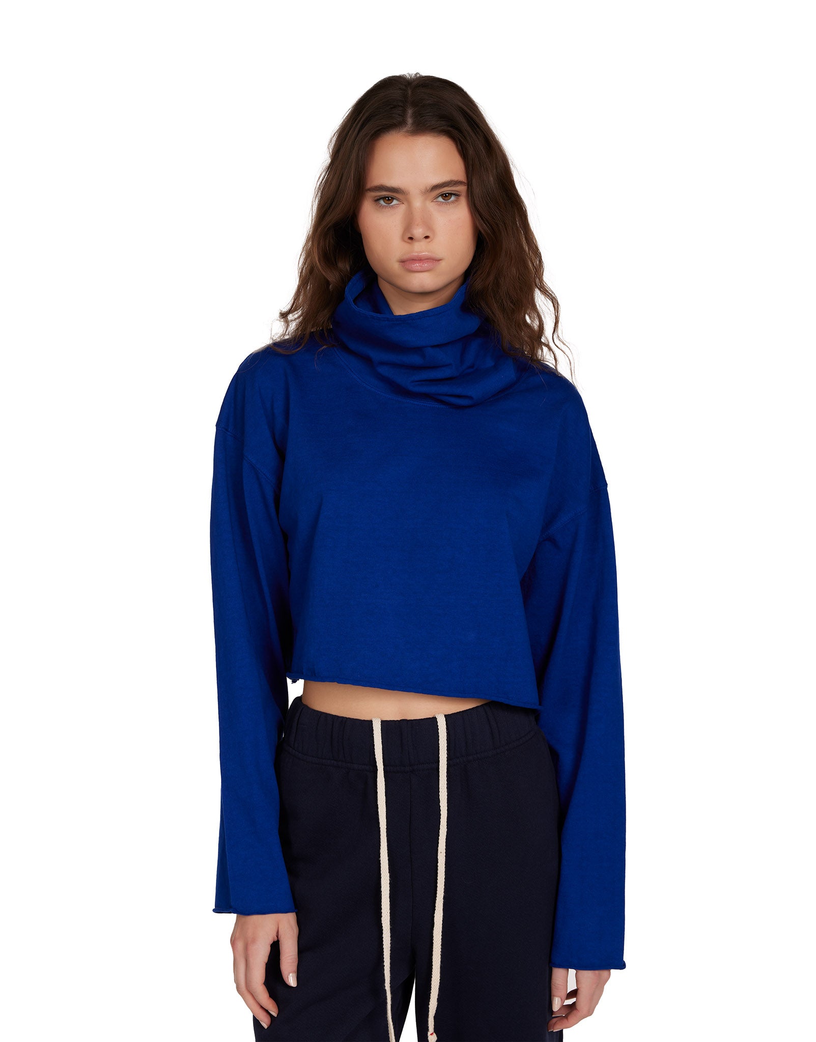 Coreena Crop Cowl Neck