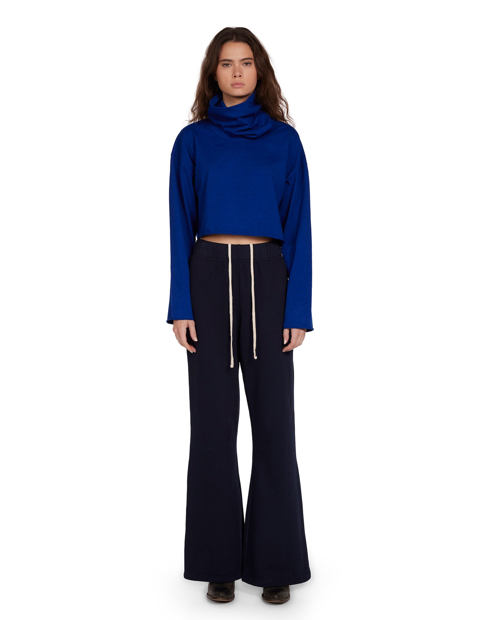 Coreena Crop Cowl Neck