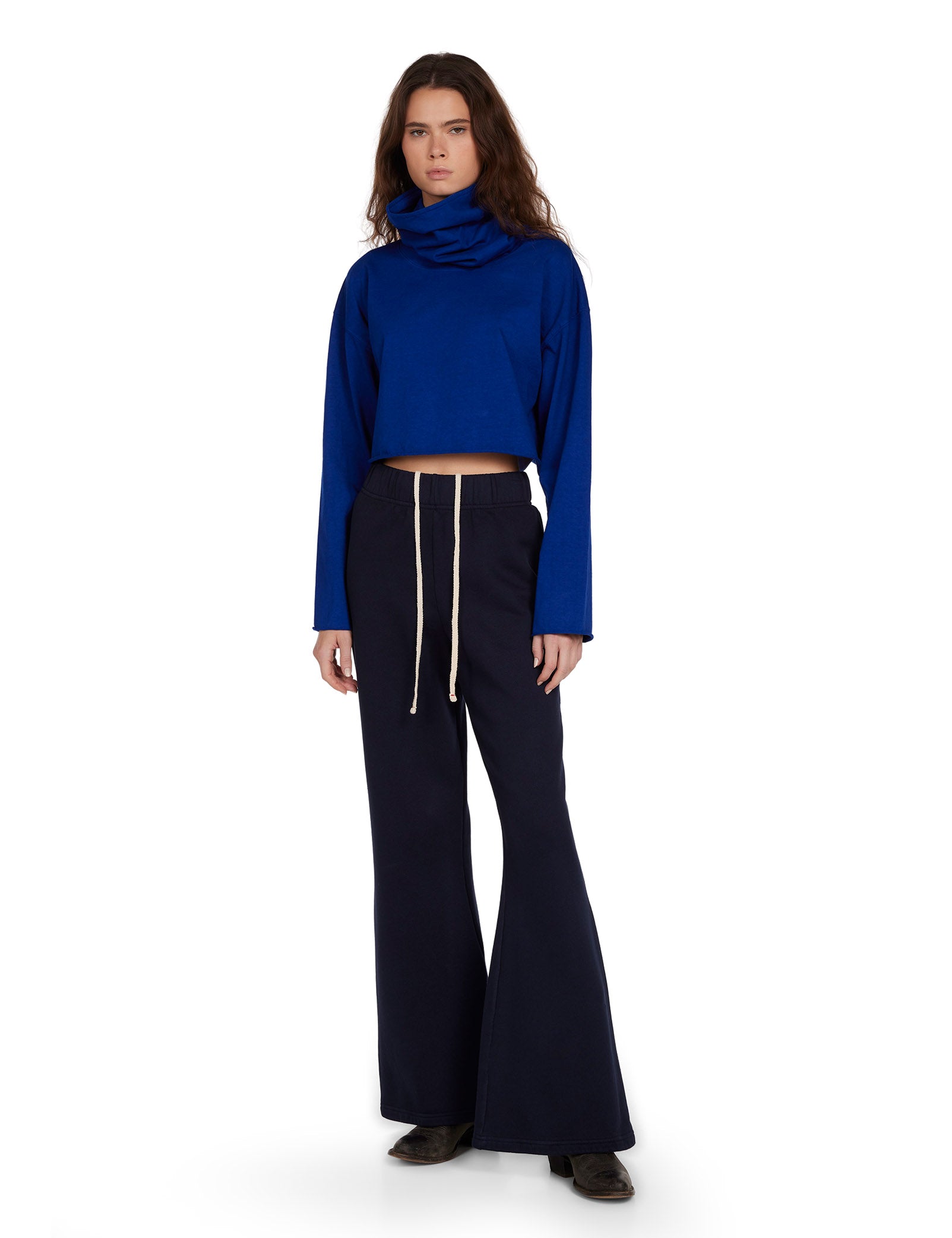 Coreena Crop Cowl Neck