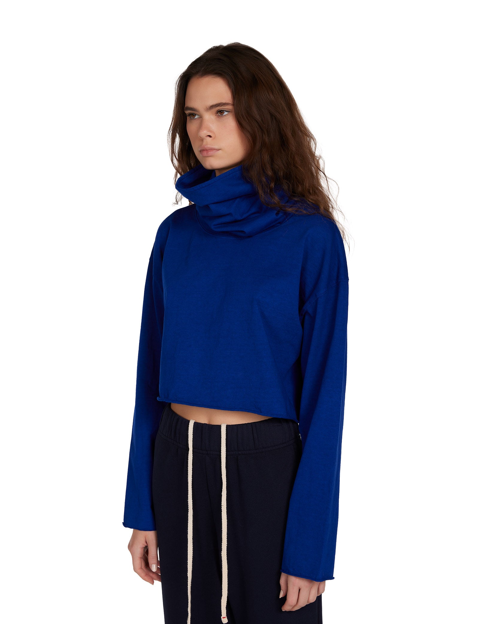 Coreena Crop Cowl Neck