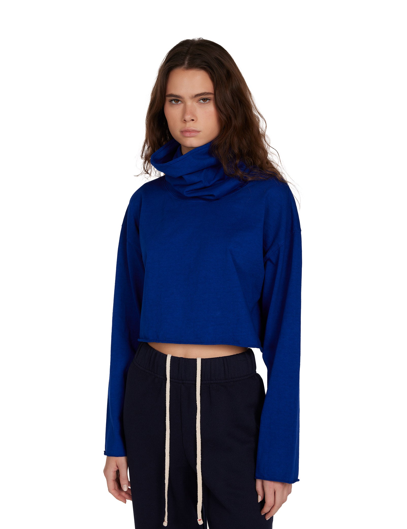 Coreena Crop Cowl Neck