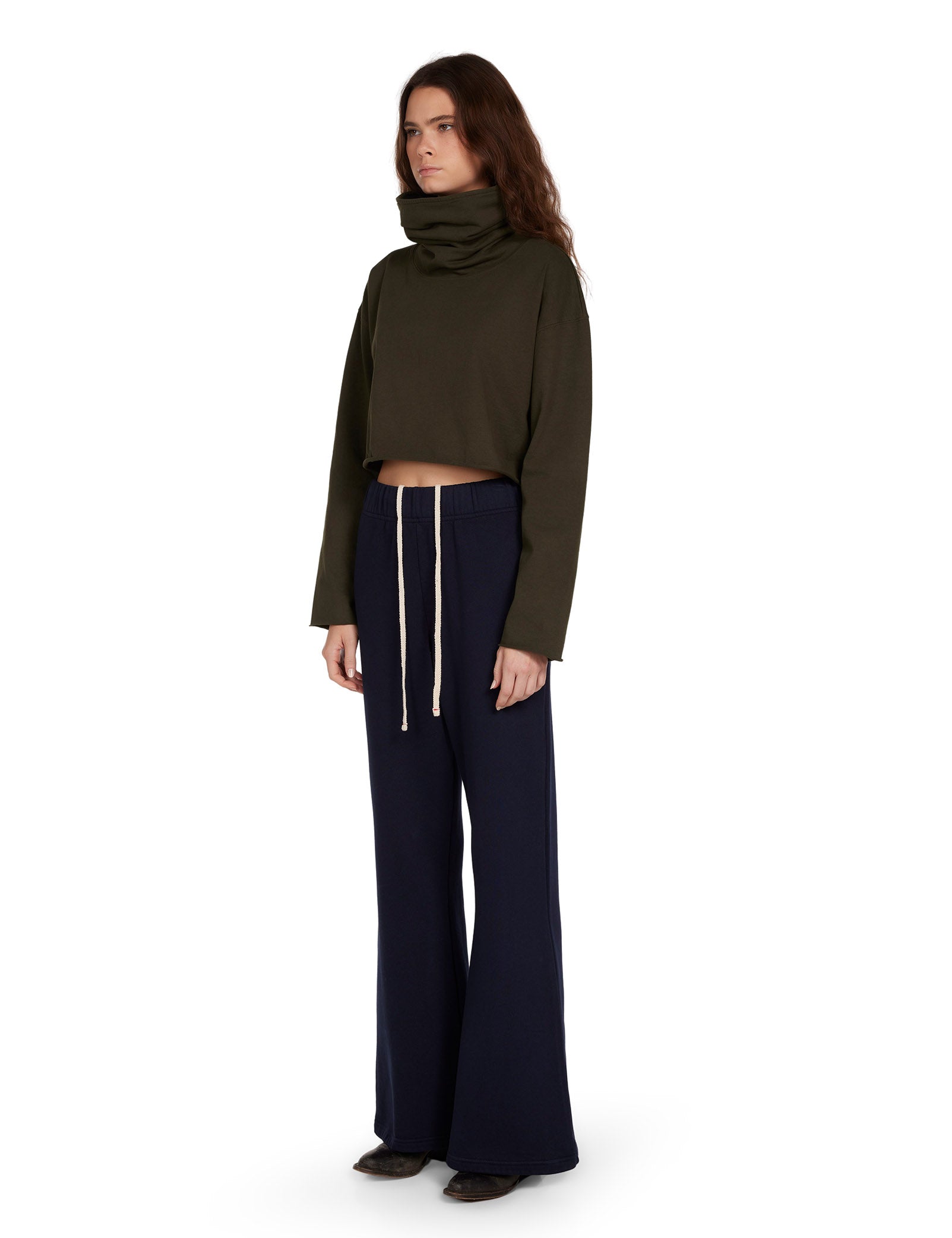 Coreena Crop Cowl Neck