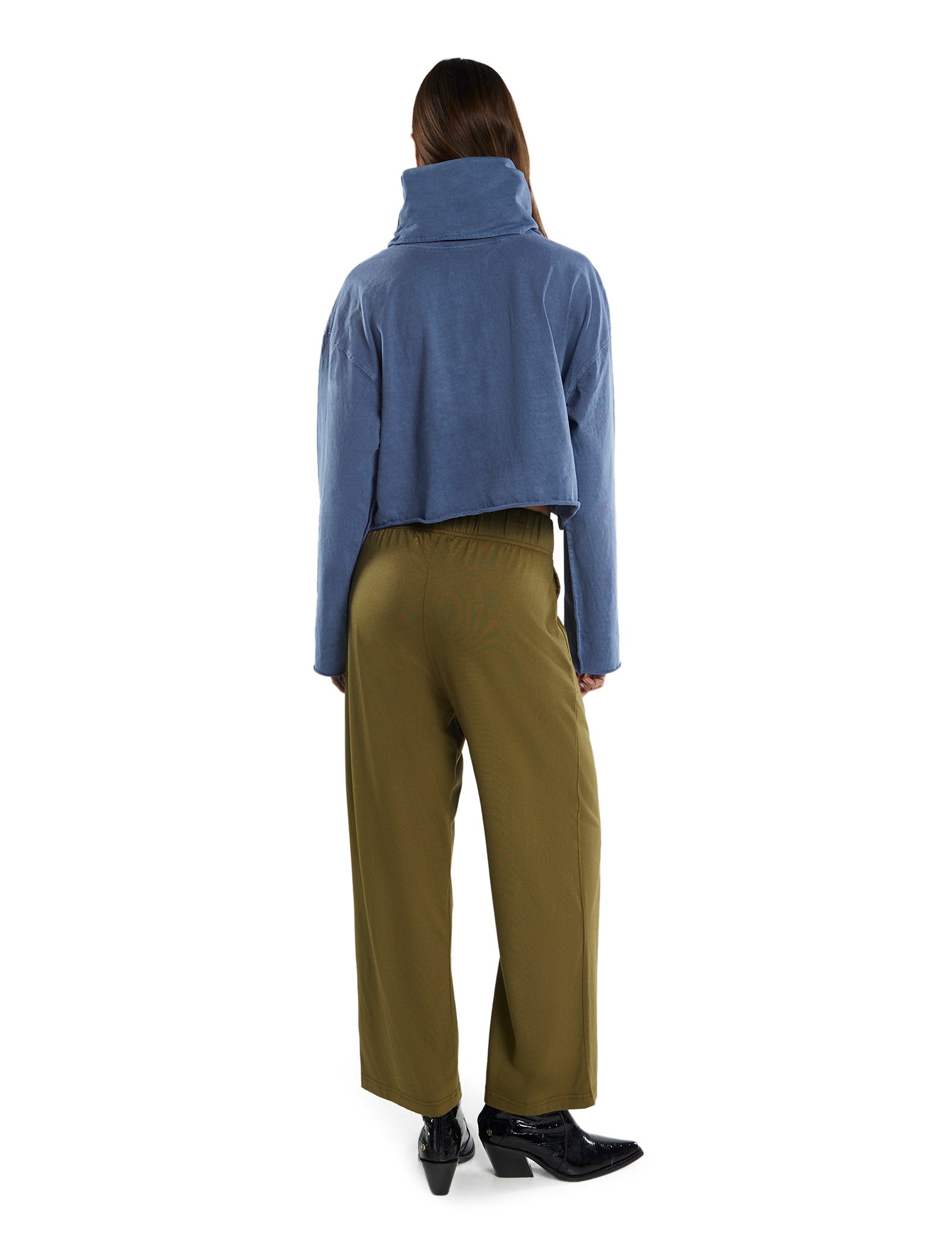 Coreena Crop Cowl Neck