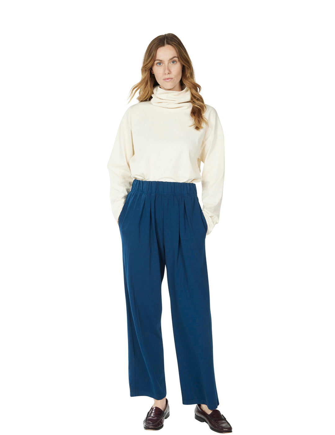 Penny Pleat Front Pant