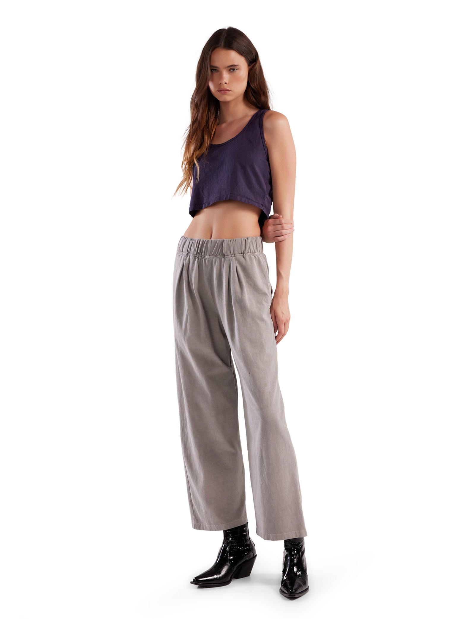 Penny Pleat Front Pant