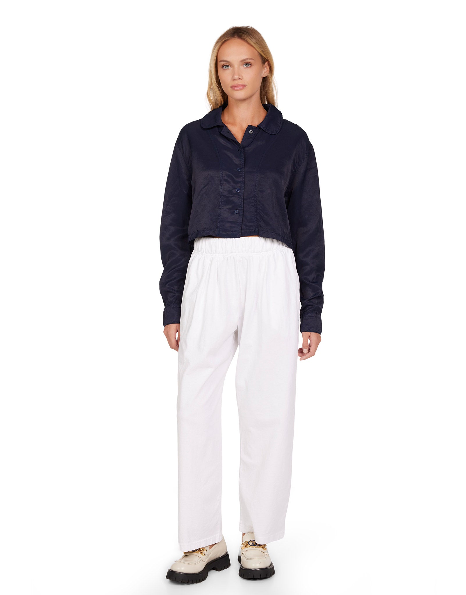 Penny Pleat Front Pant