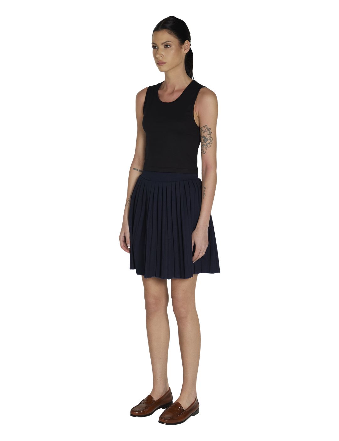 Paulina Box Pleat Tennis Skirt