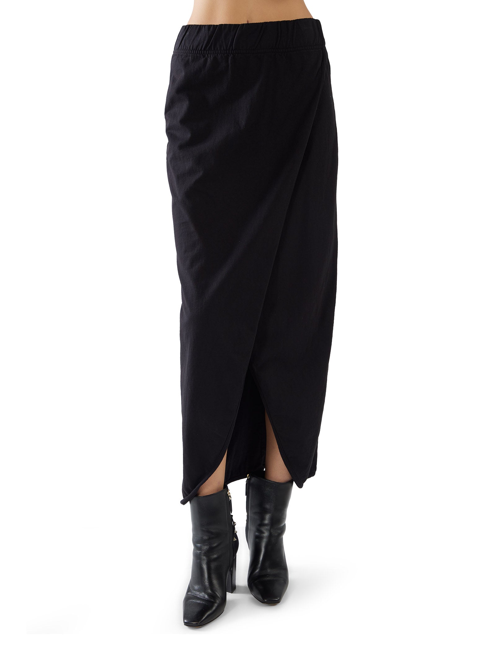 Milly Scallop Wrap Skirt