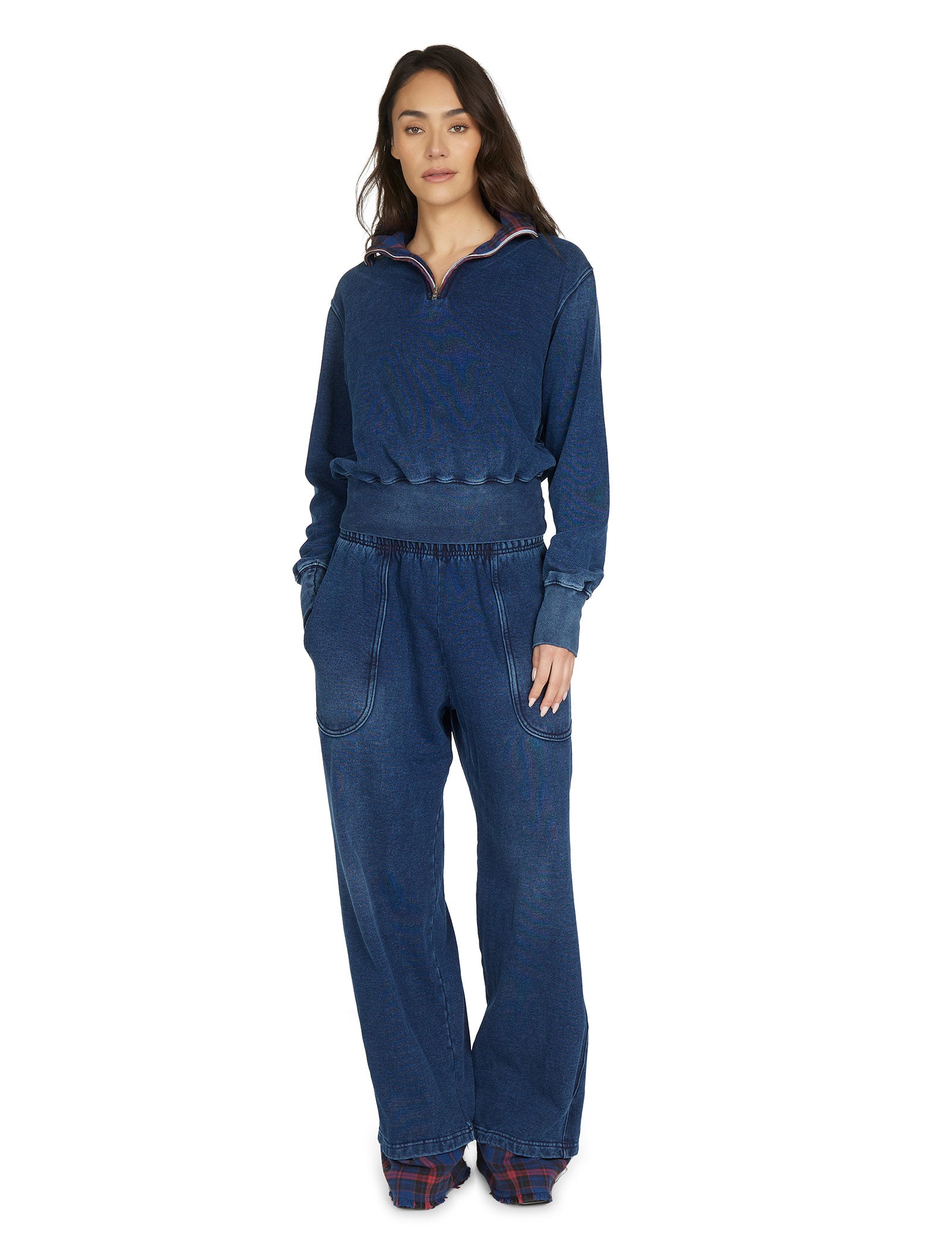 Bailey Banded Half Zip Pullover