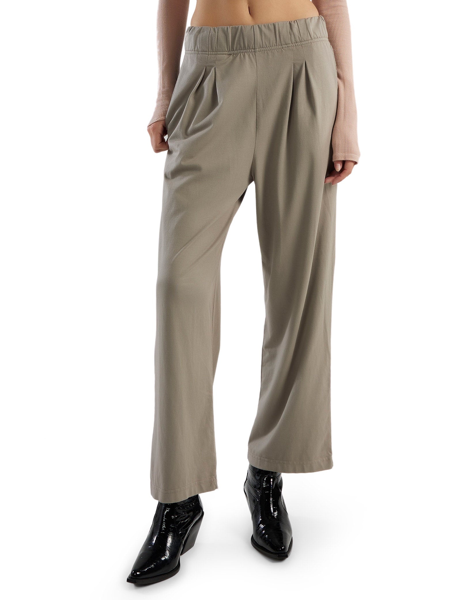 Penny Pleat Front Pant
