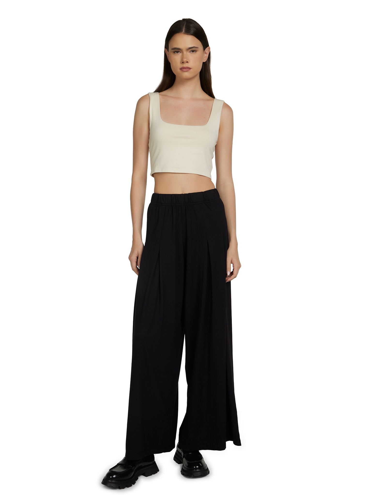 Julia Pleated Palazzo Pant