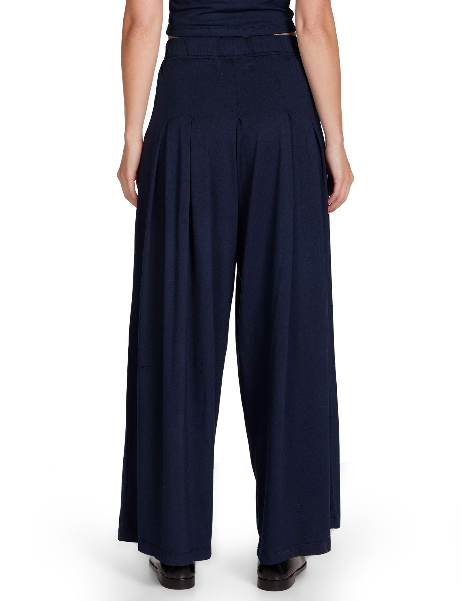PALACE ネイビーナイロンパンツ サイズ34 p-carp pants Julia Pleated Palazzo Pant – L E S T I E N