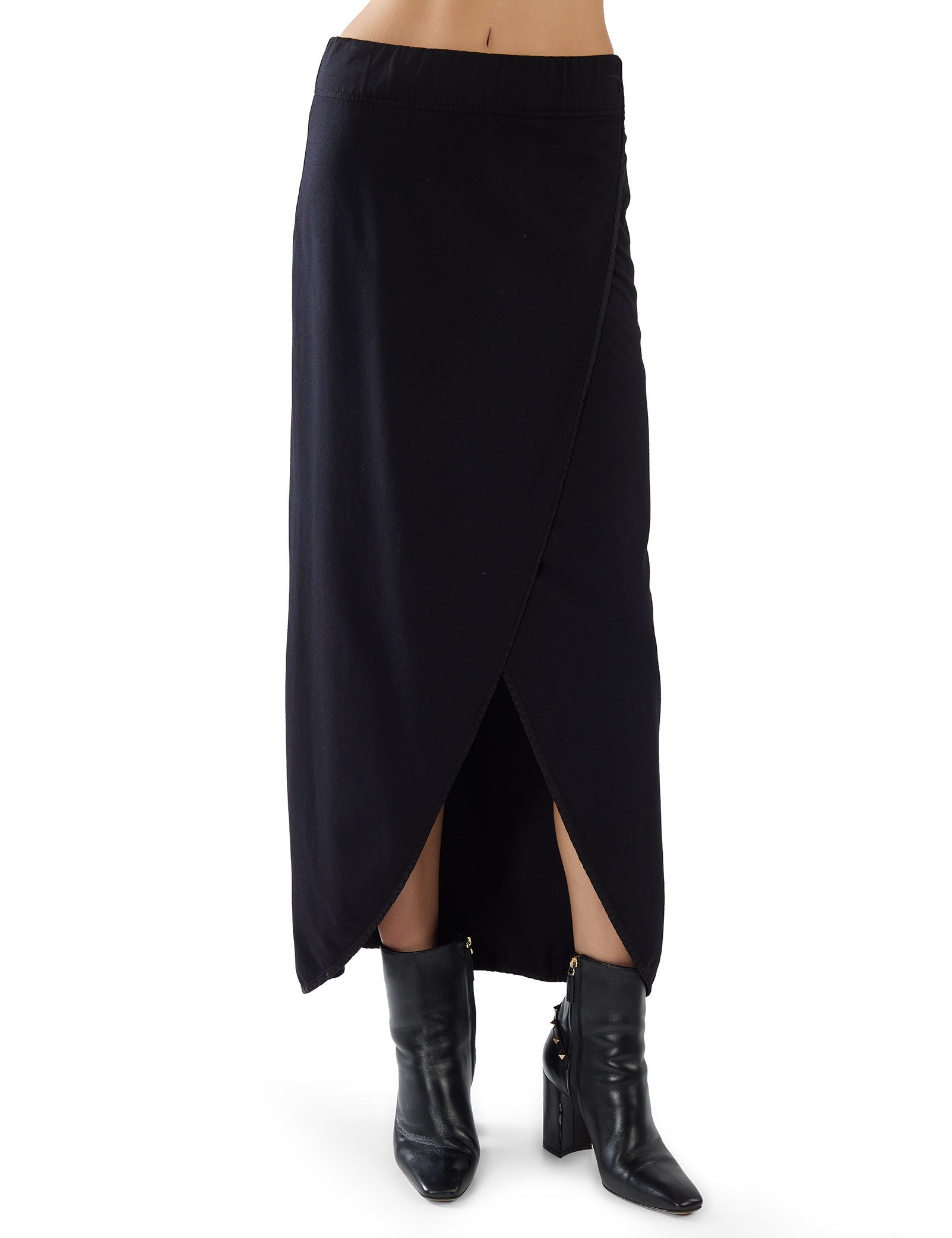 Milly Scallop Wrap Skirt