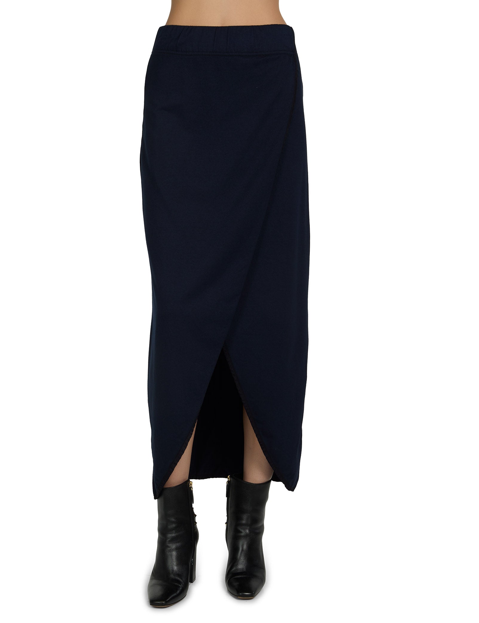 Milly Scallop Wrap Skirt