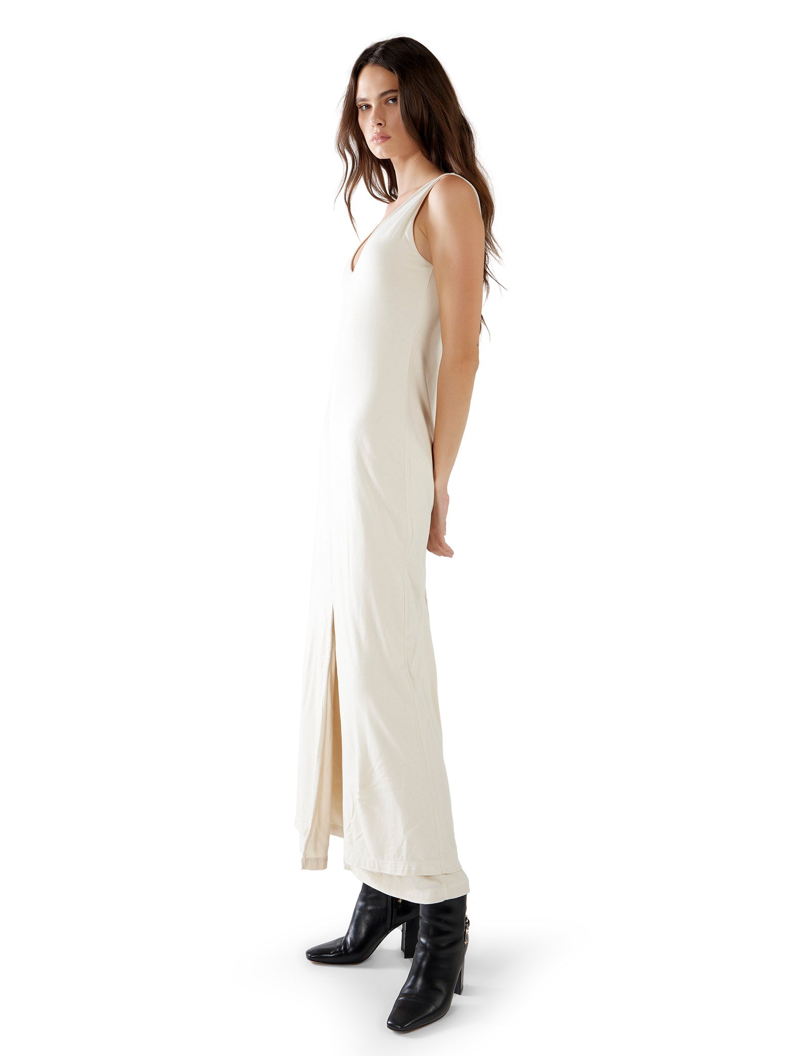 Ali Double V- Tank Dress
