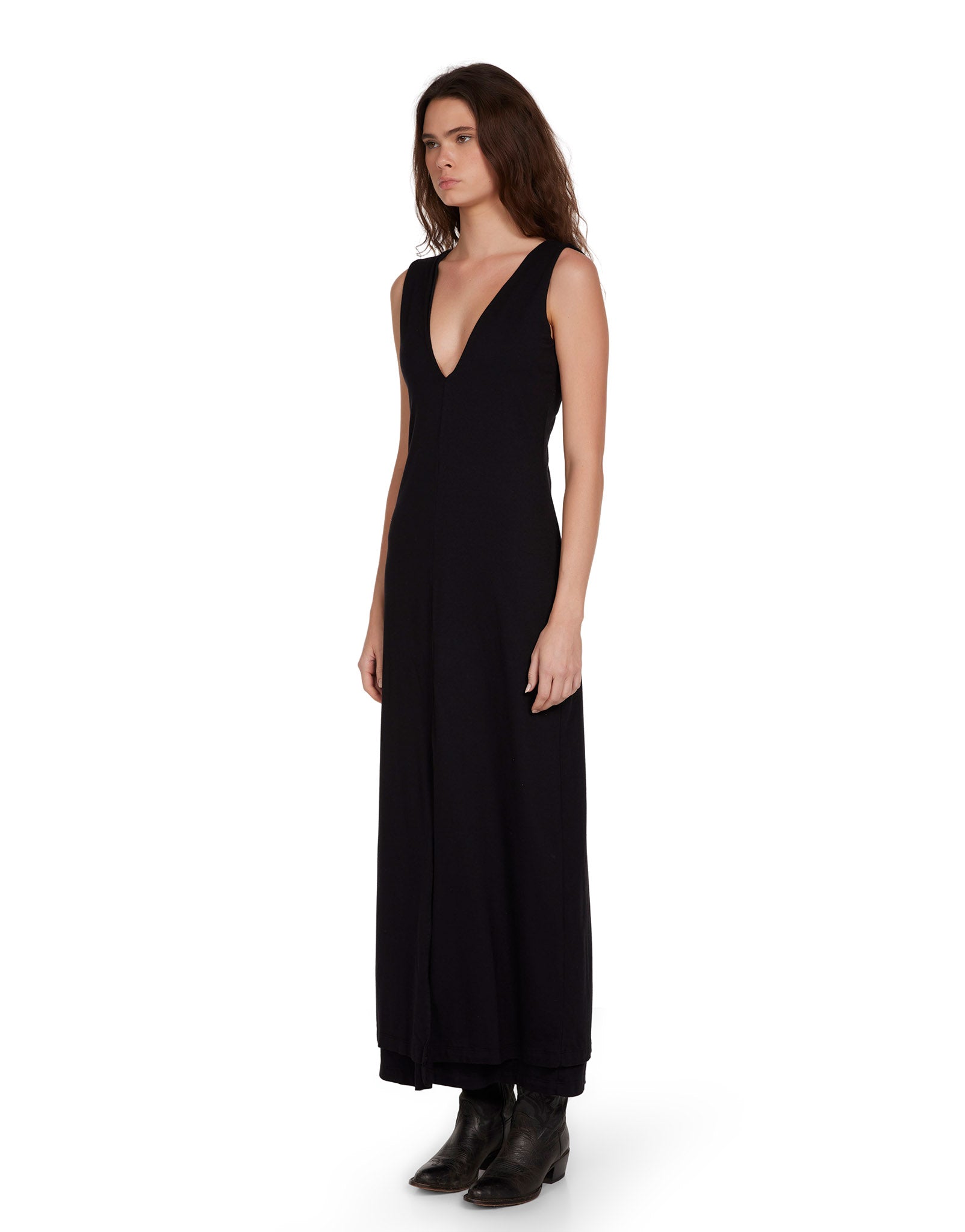 Ali Double V- Tank Dress