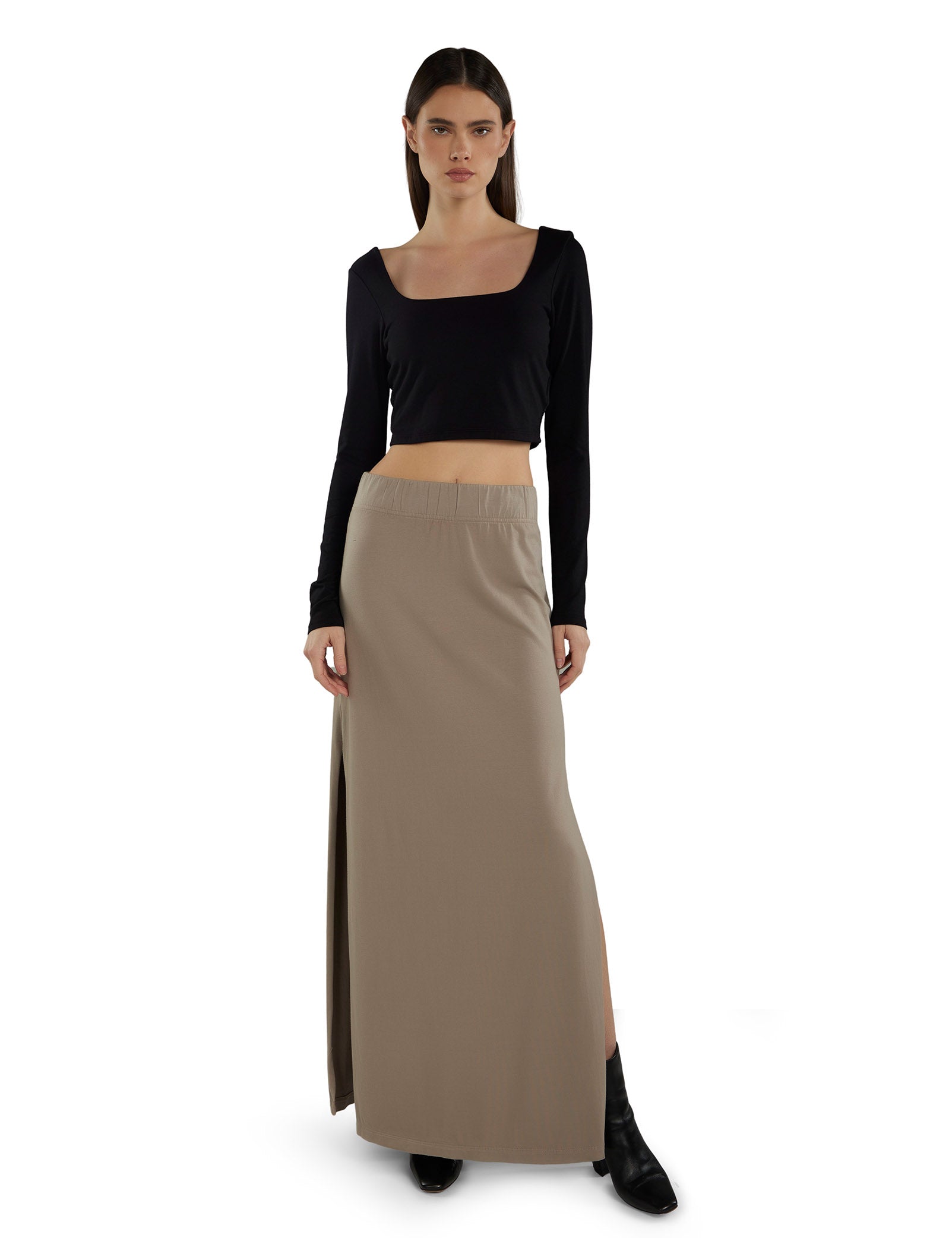 Tess Square Neck Long Sleeve