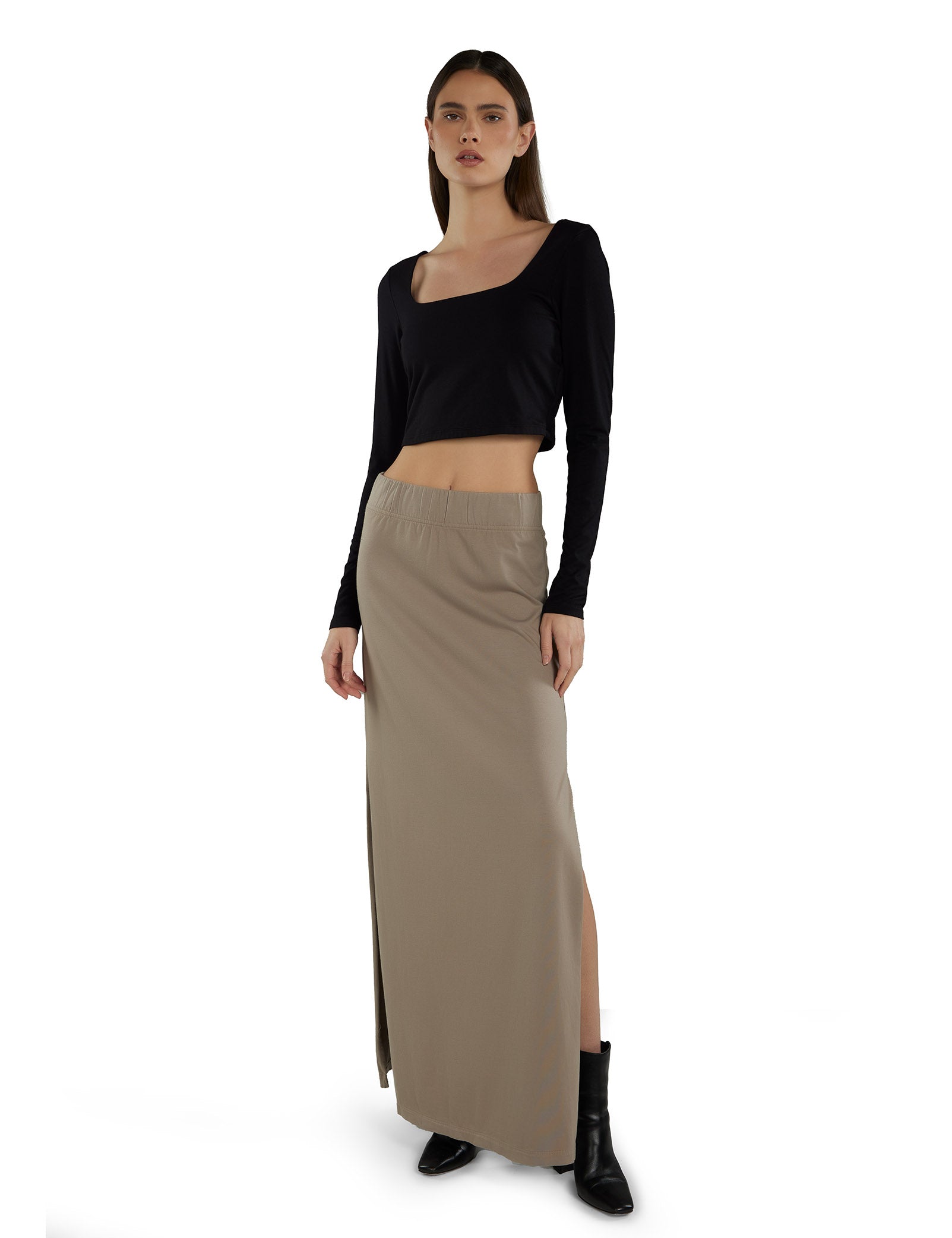 Tess Square Neck Long Sleeve