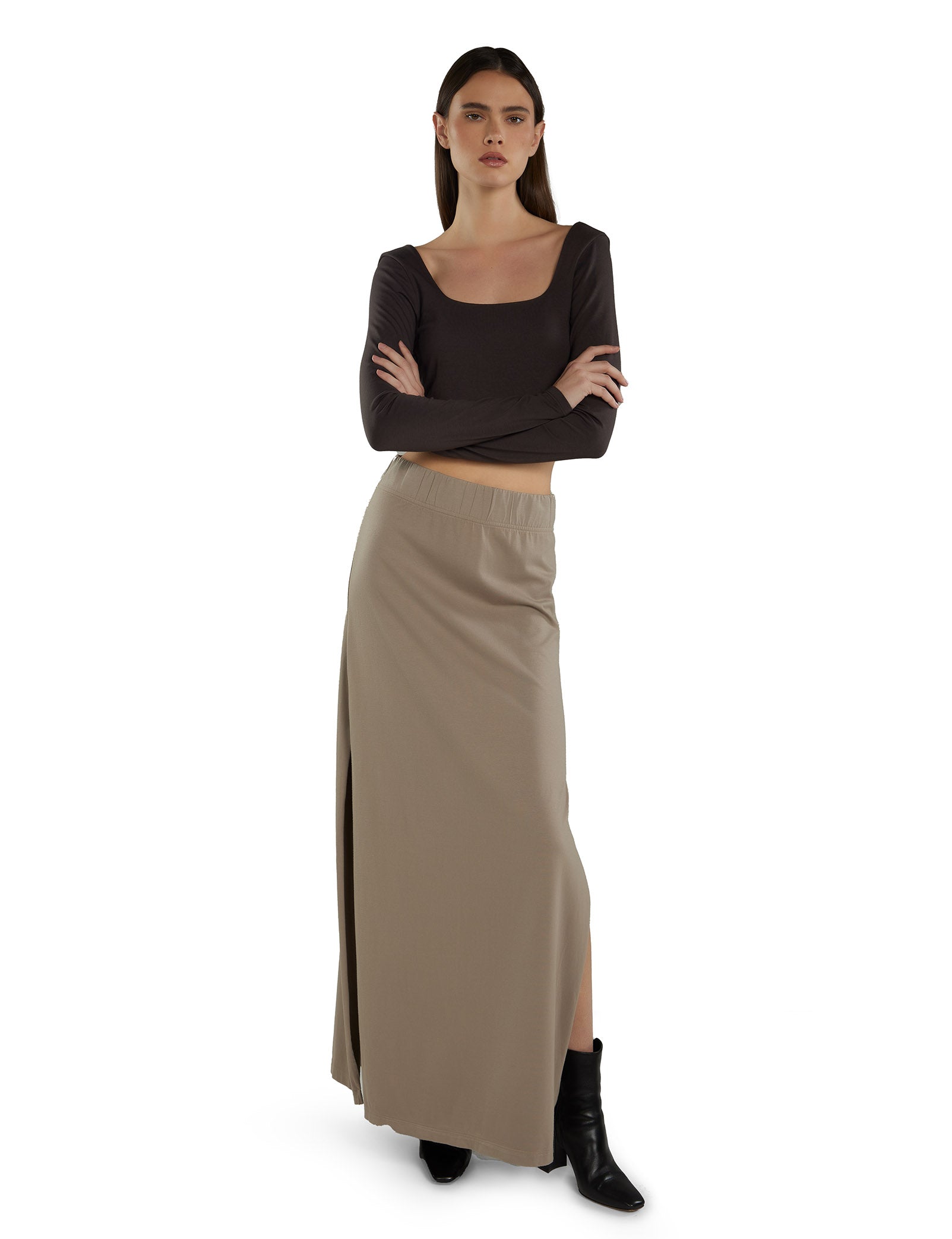 Tess Square Neck Long Sleeve