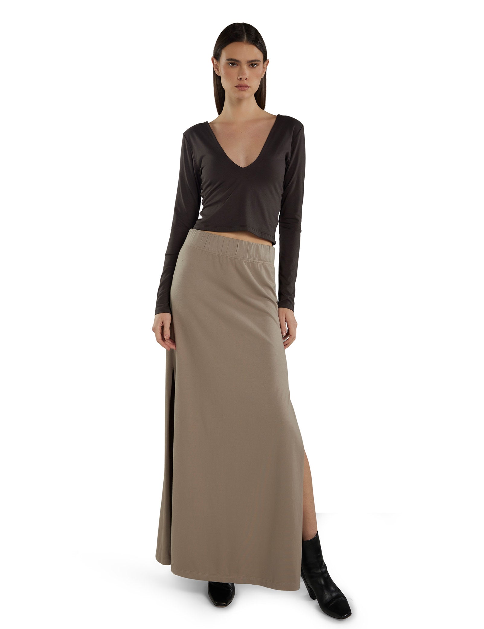 Liz Double V Long Sleeve